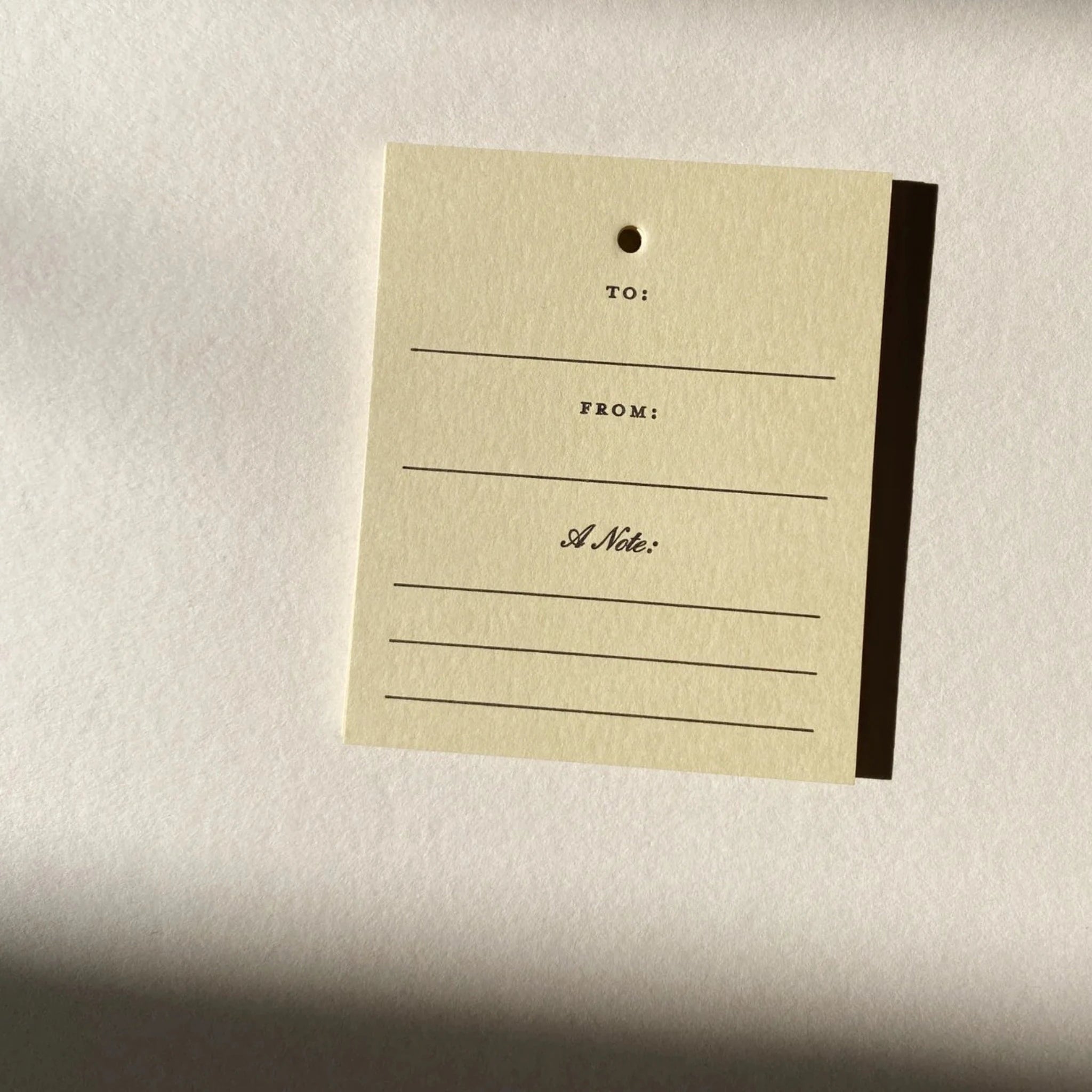 GIFT TAG SET NO. 02