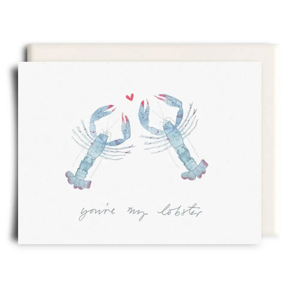 You're My Lobster | Love Greeting Card