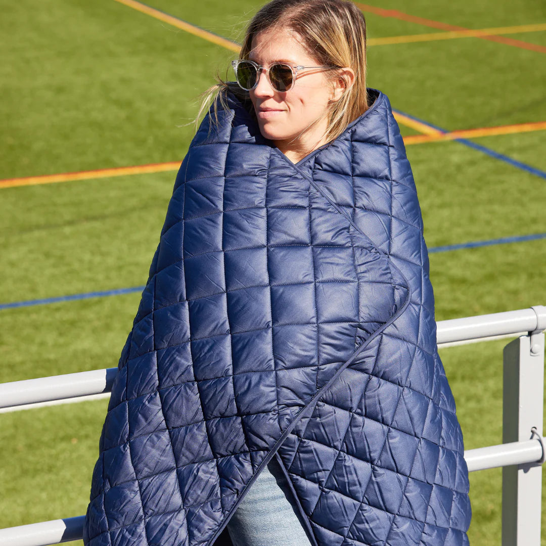 Puffer Blanket | Navy
