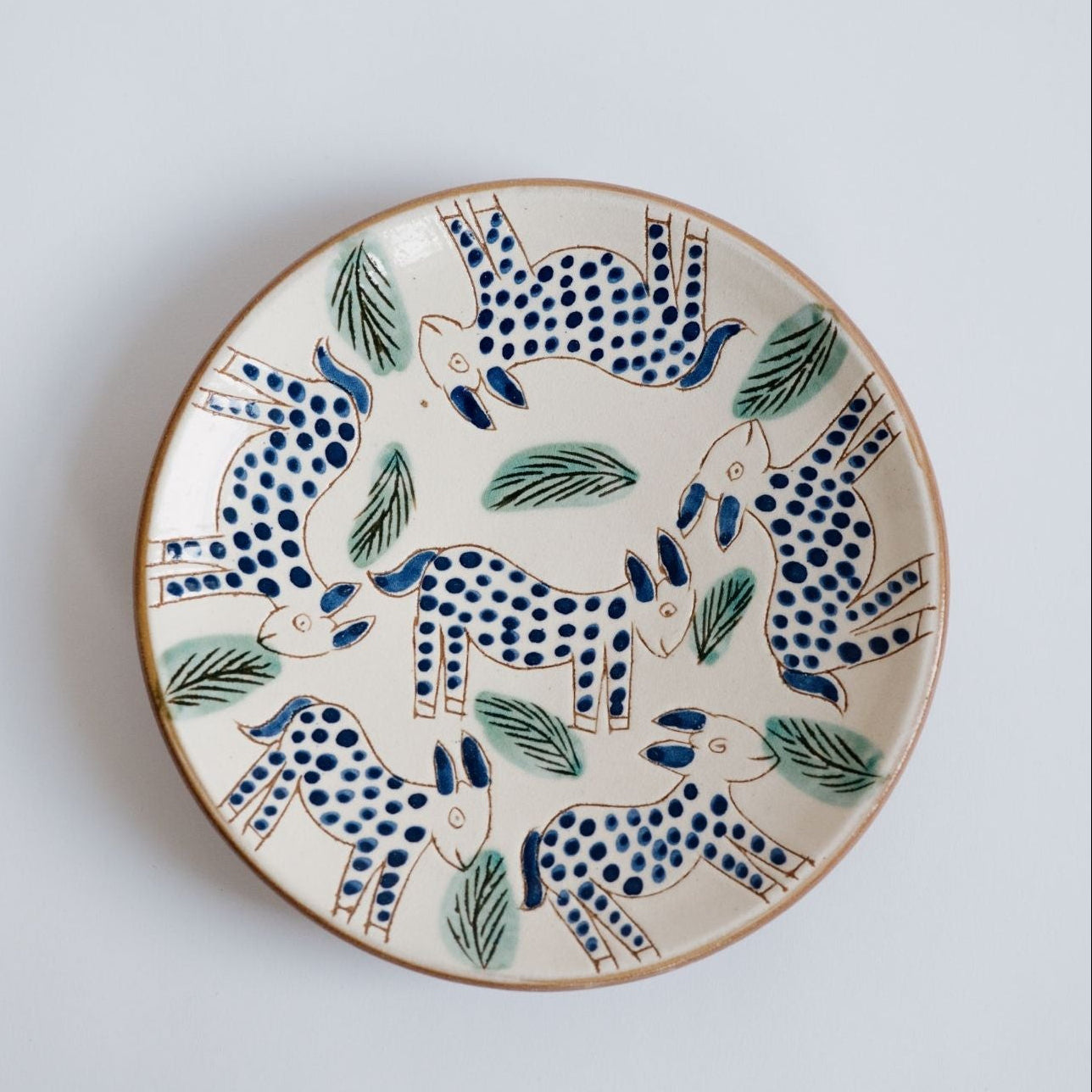 Donkey Ceramic Plate (Large)