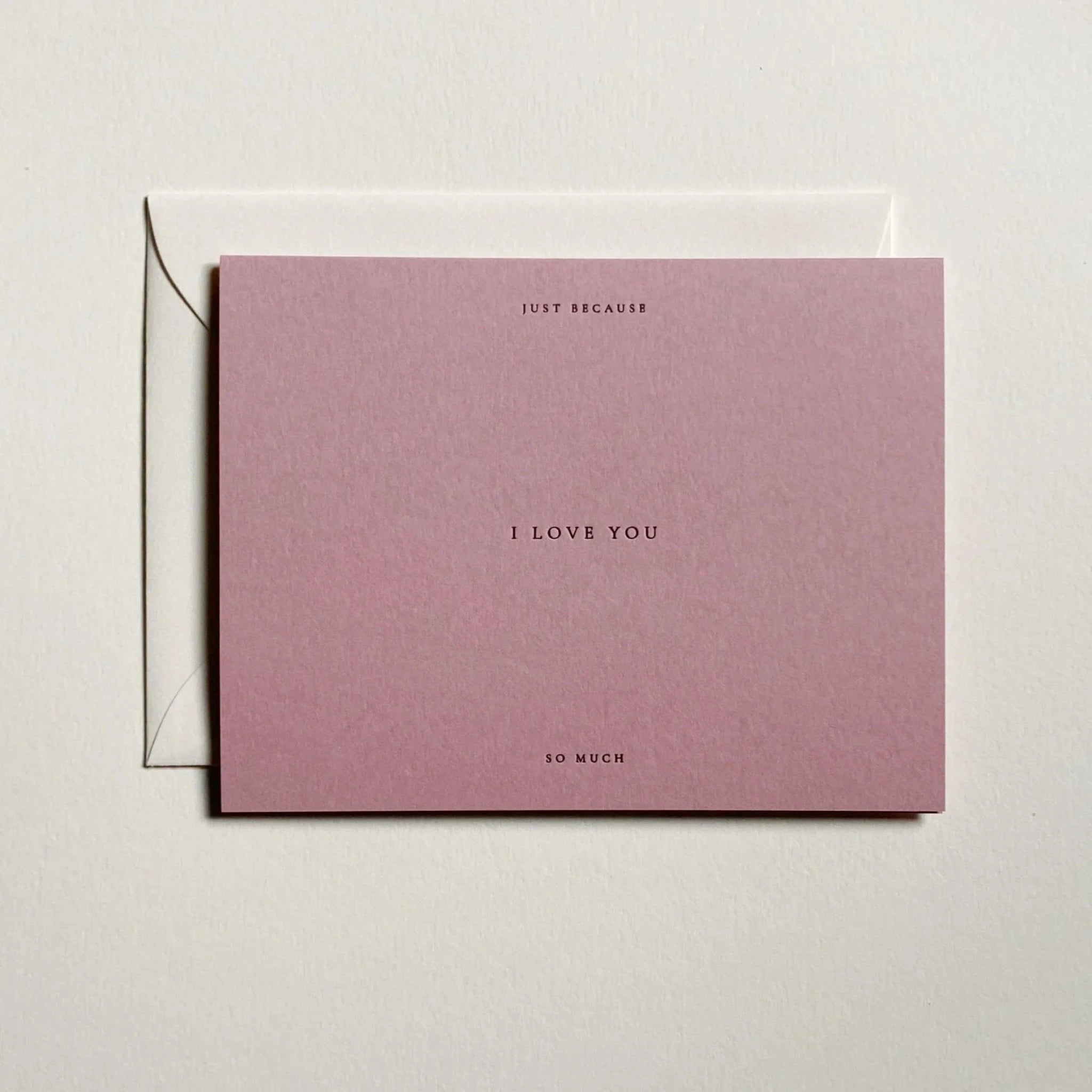 I LOVE YOU NO. 01