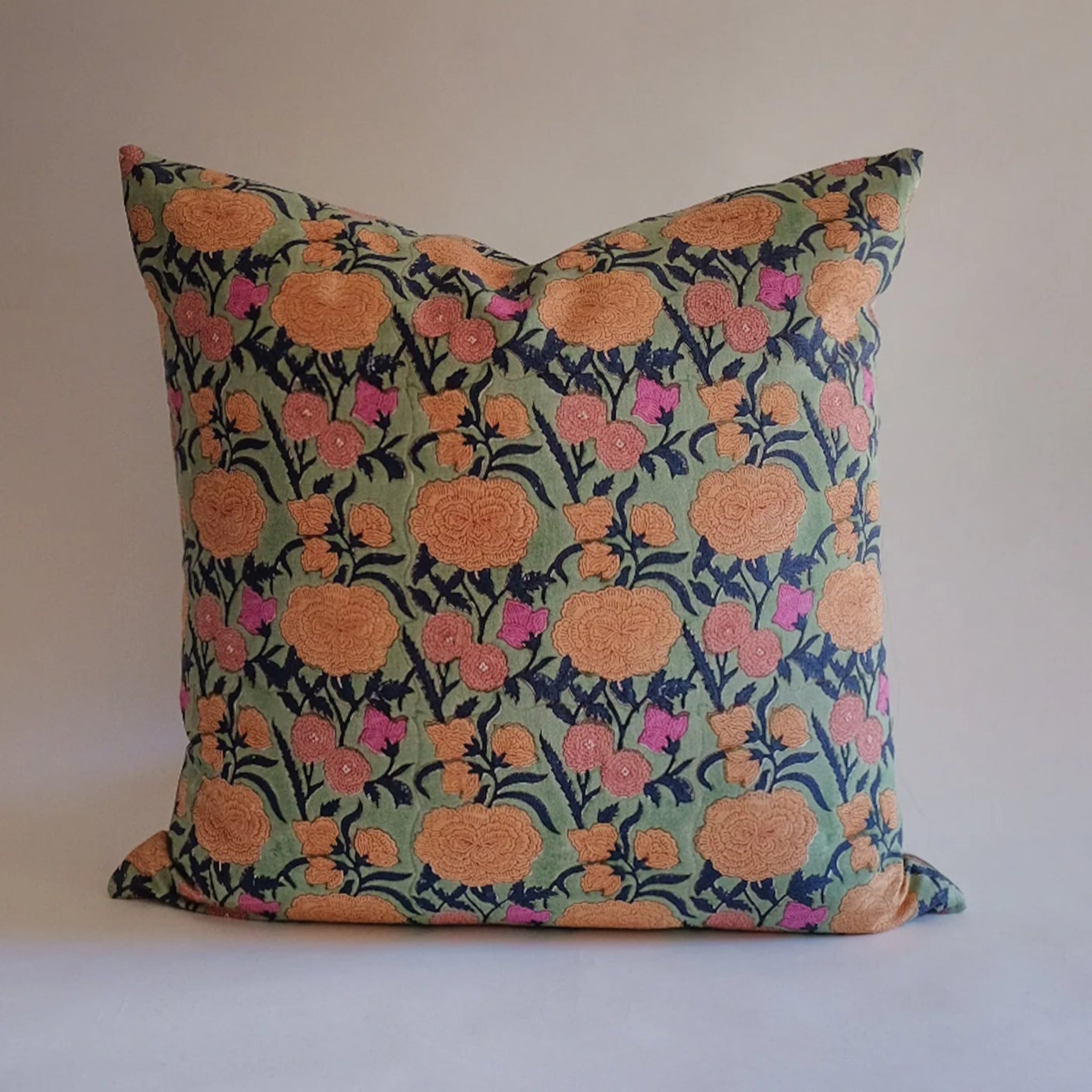 Linen Pillow | Nargis - Sage