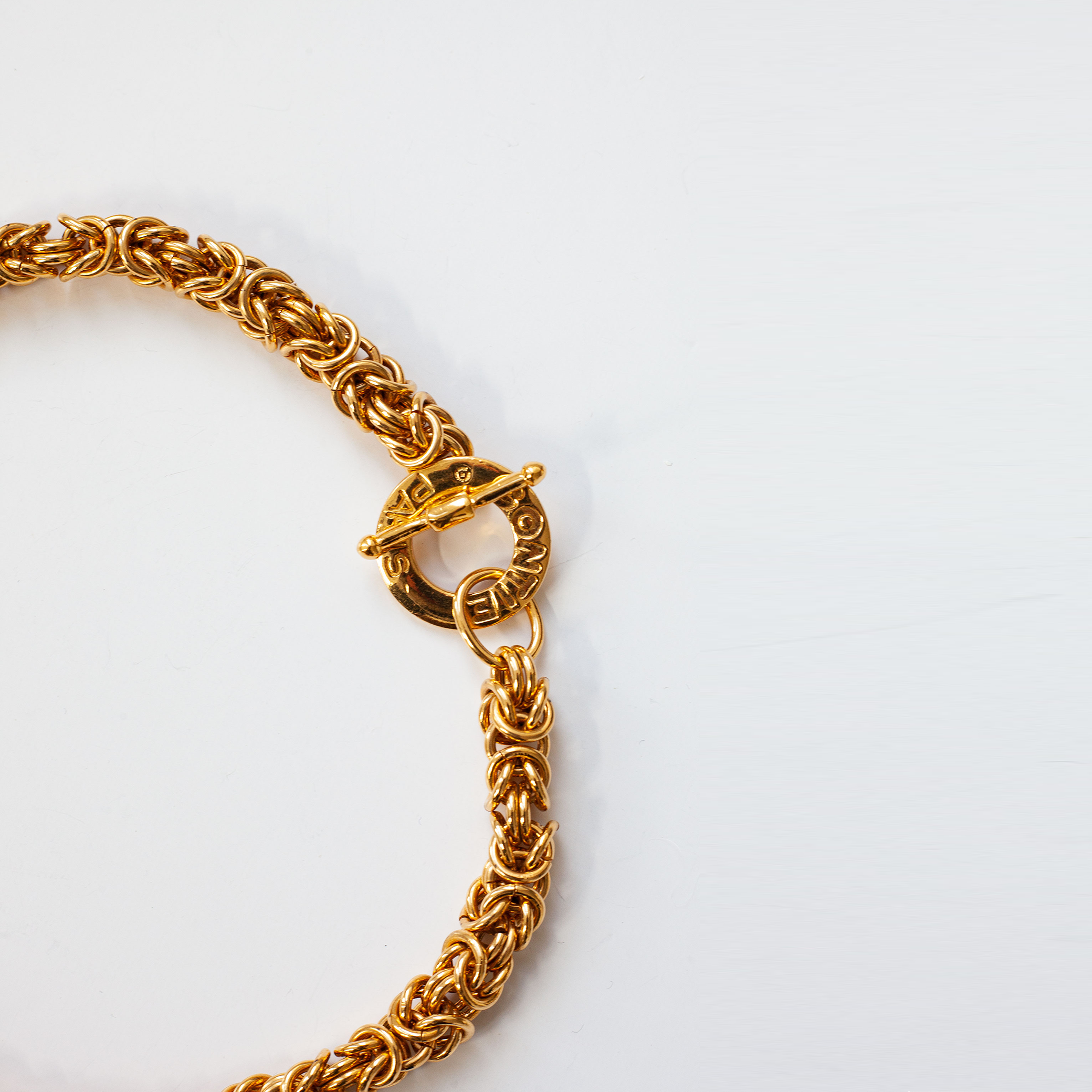 Vintage Gontie Paris Heavy Link Choker