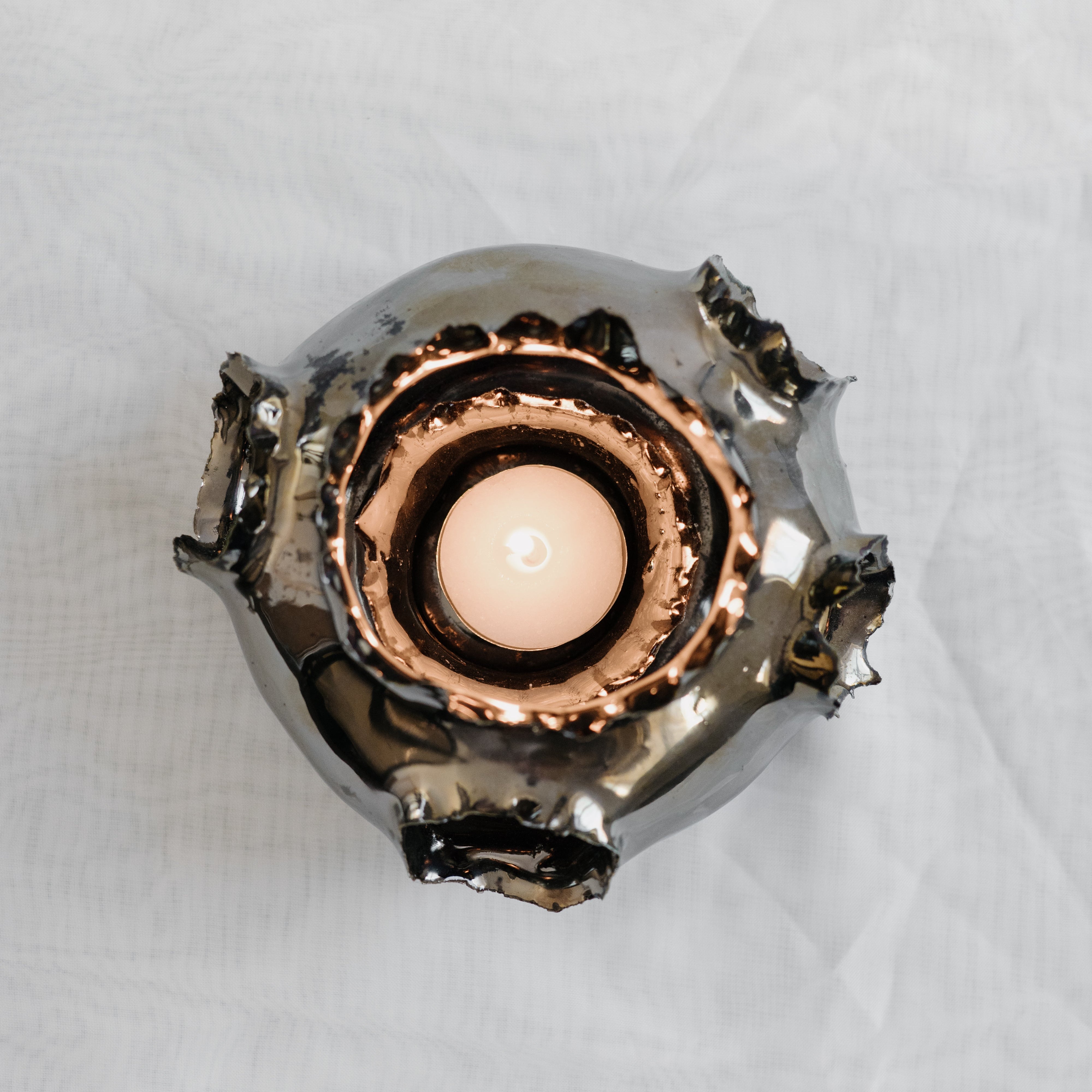 Roosting Orb | Tea Light Mirror