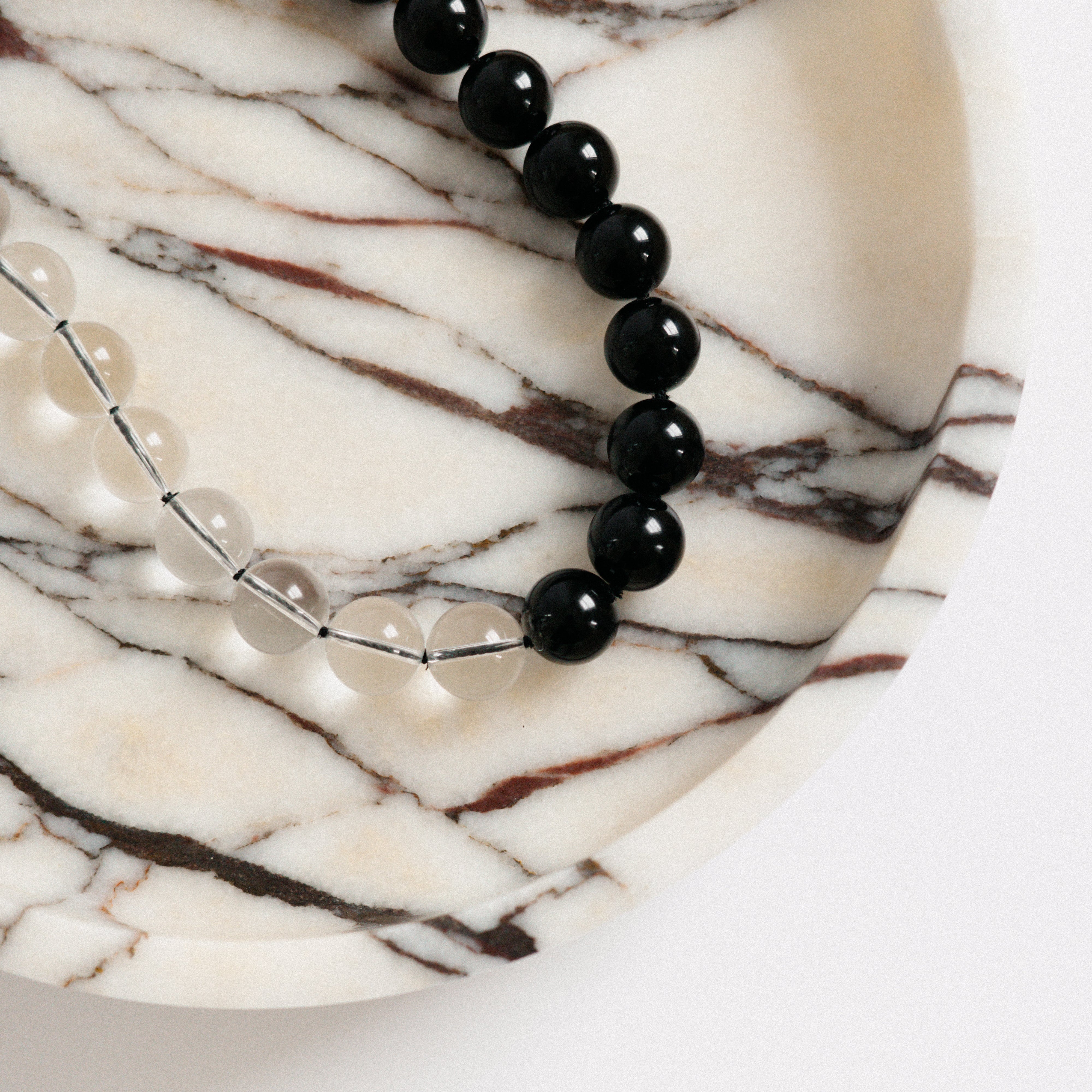 Spheres Bicolour Necklace