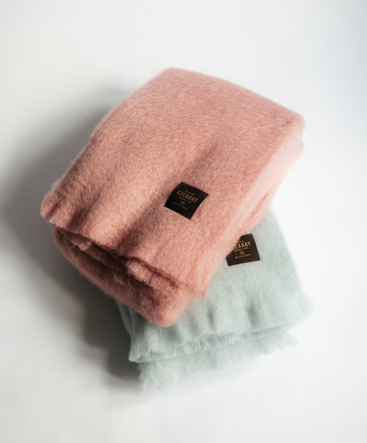 Mohair Lisos Blanket | Soft Pink