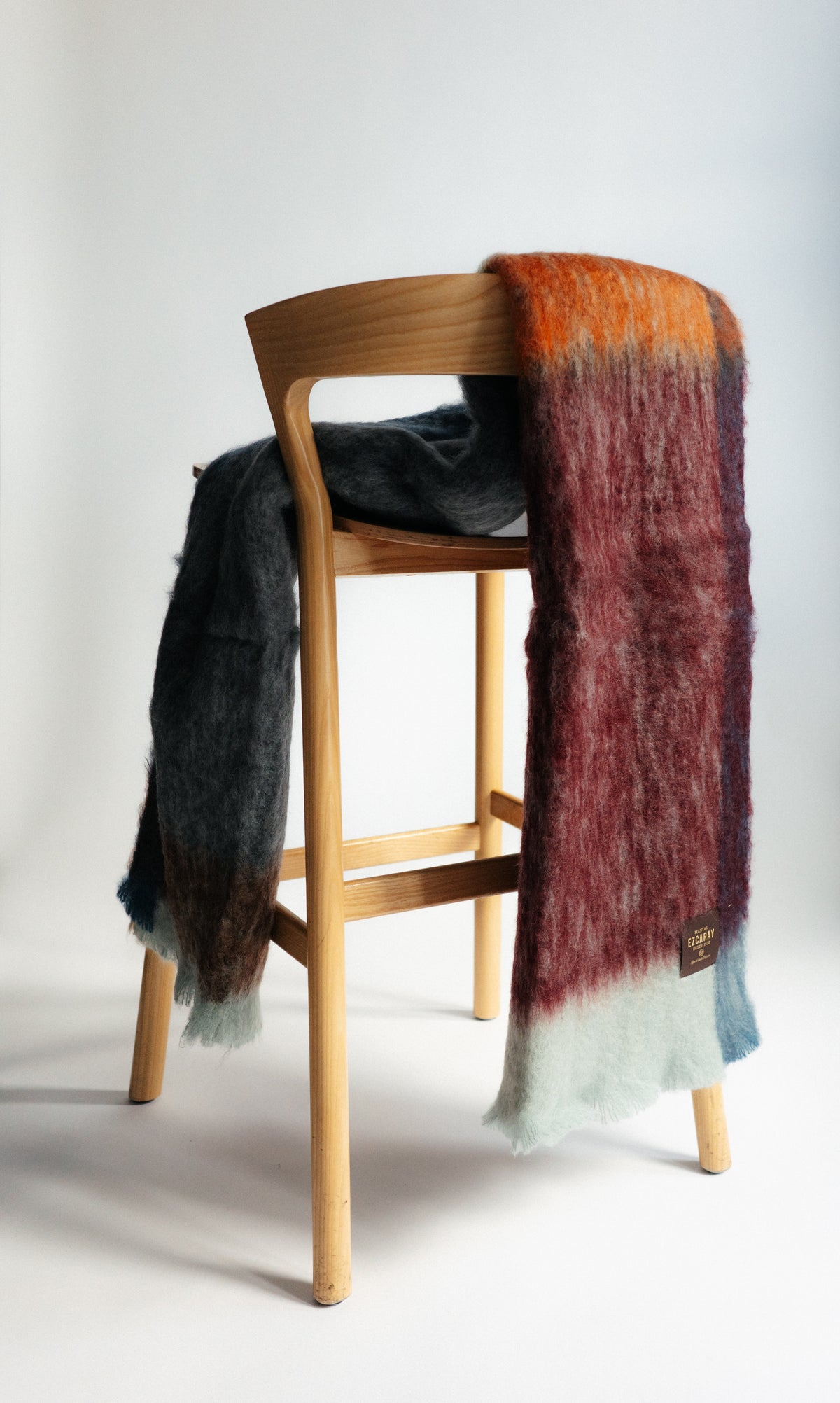 Rozco & Candy Rozco Blanket | Merlot & Blue