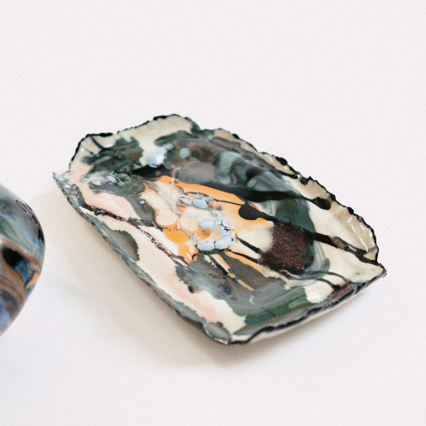 Tray | Pollock Glaze