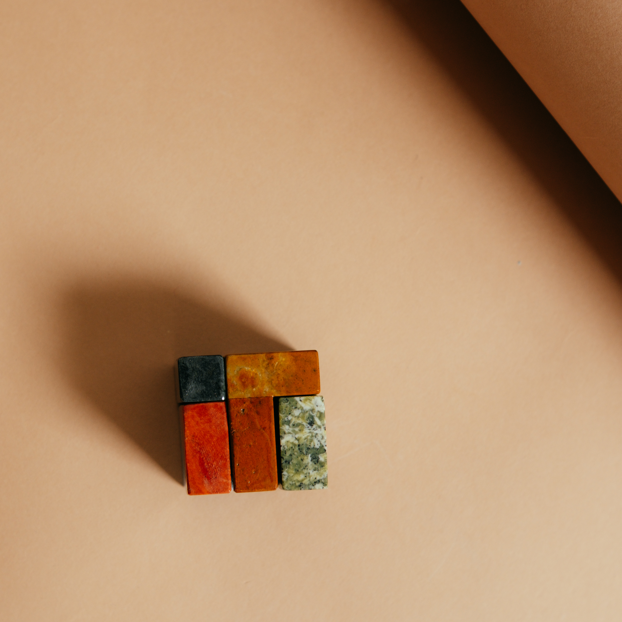 Gemstone Soma Cube Puzzle