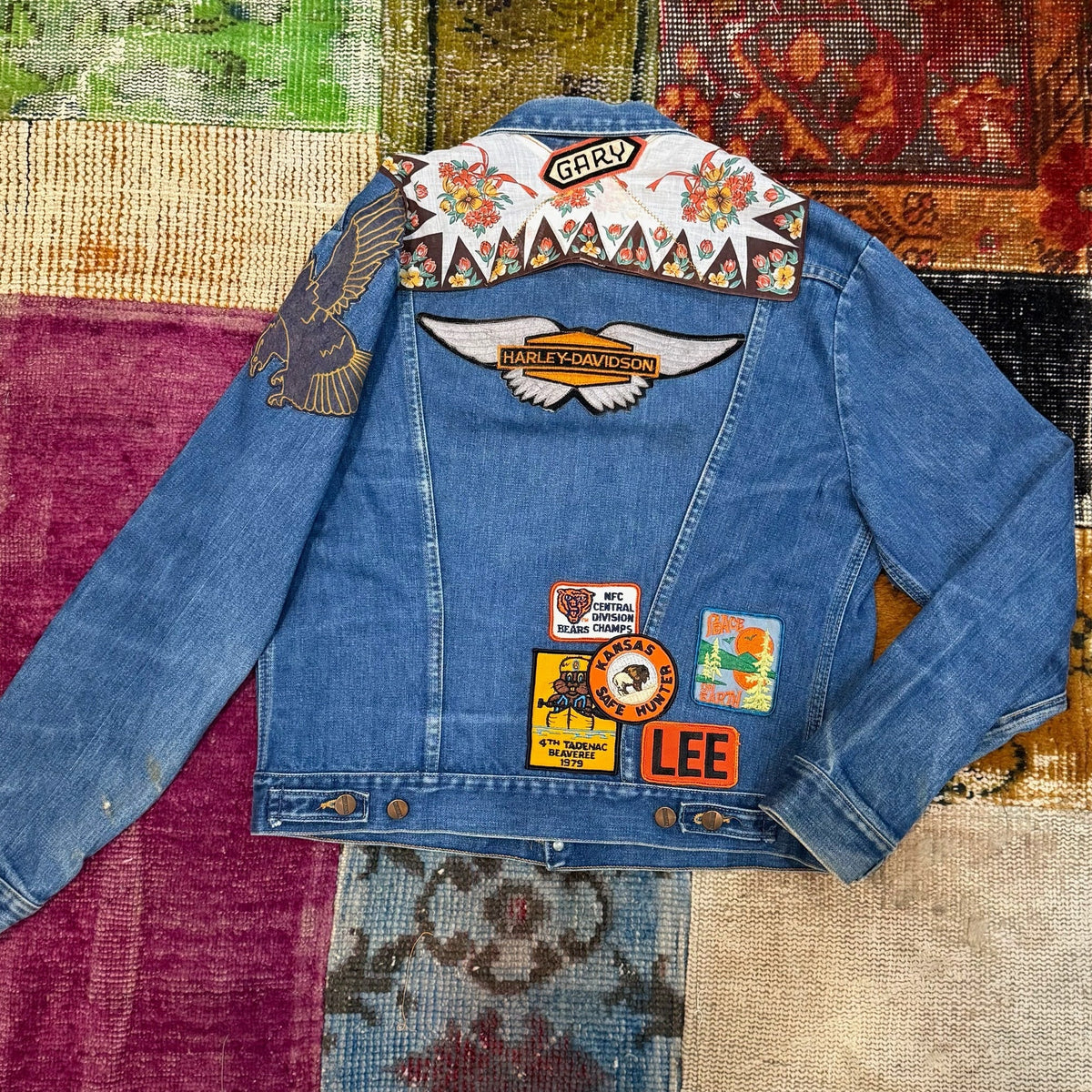 Patched Denim Jackets - David