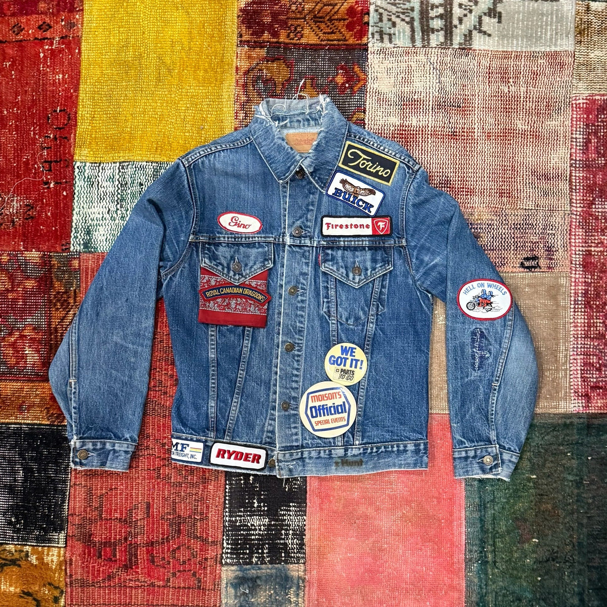 Patched Denim Jackets - Gino