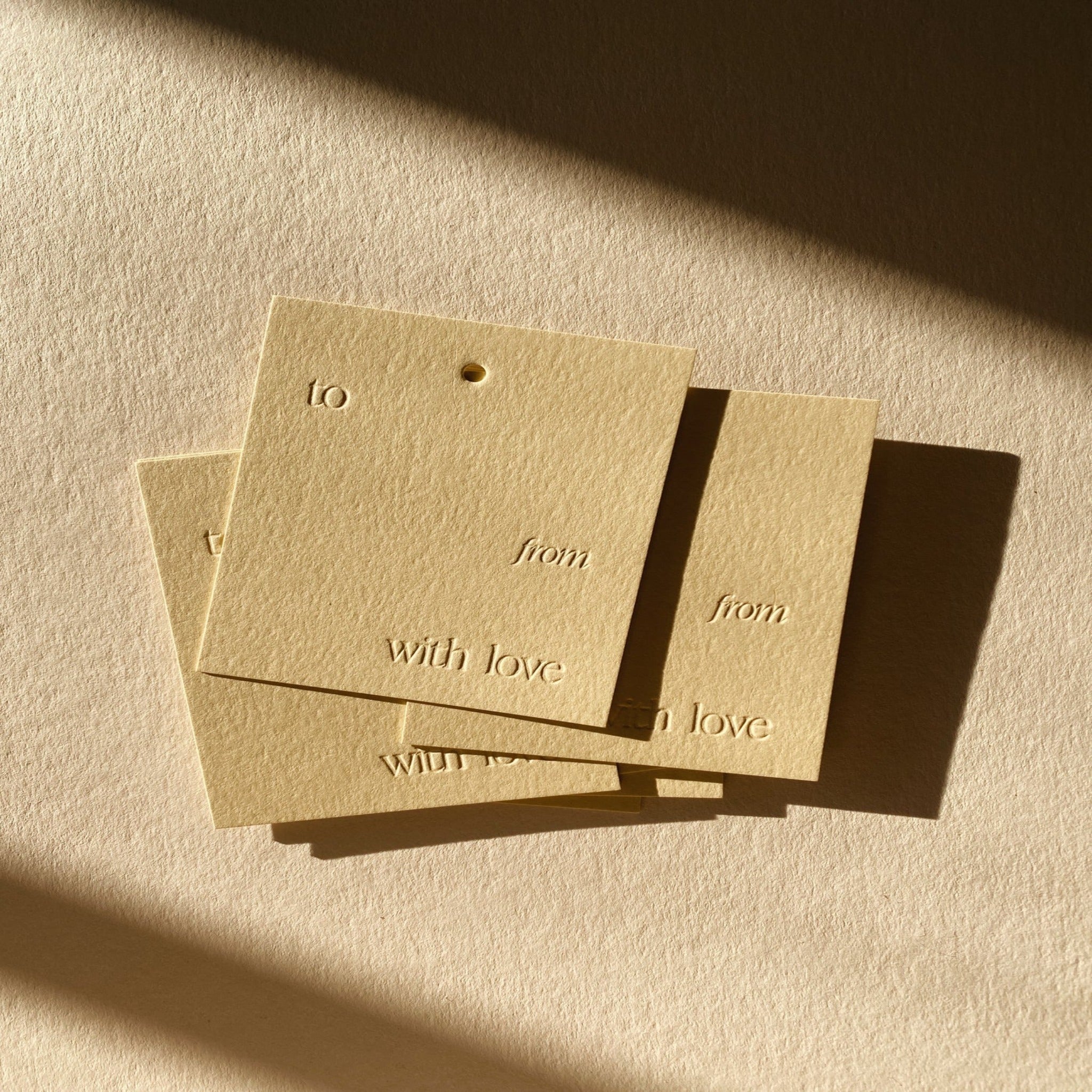 GIFT TAG SET NO. 01