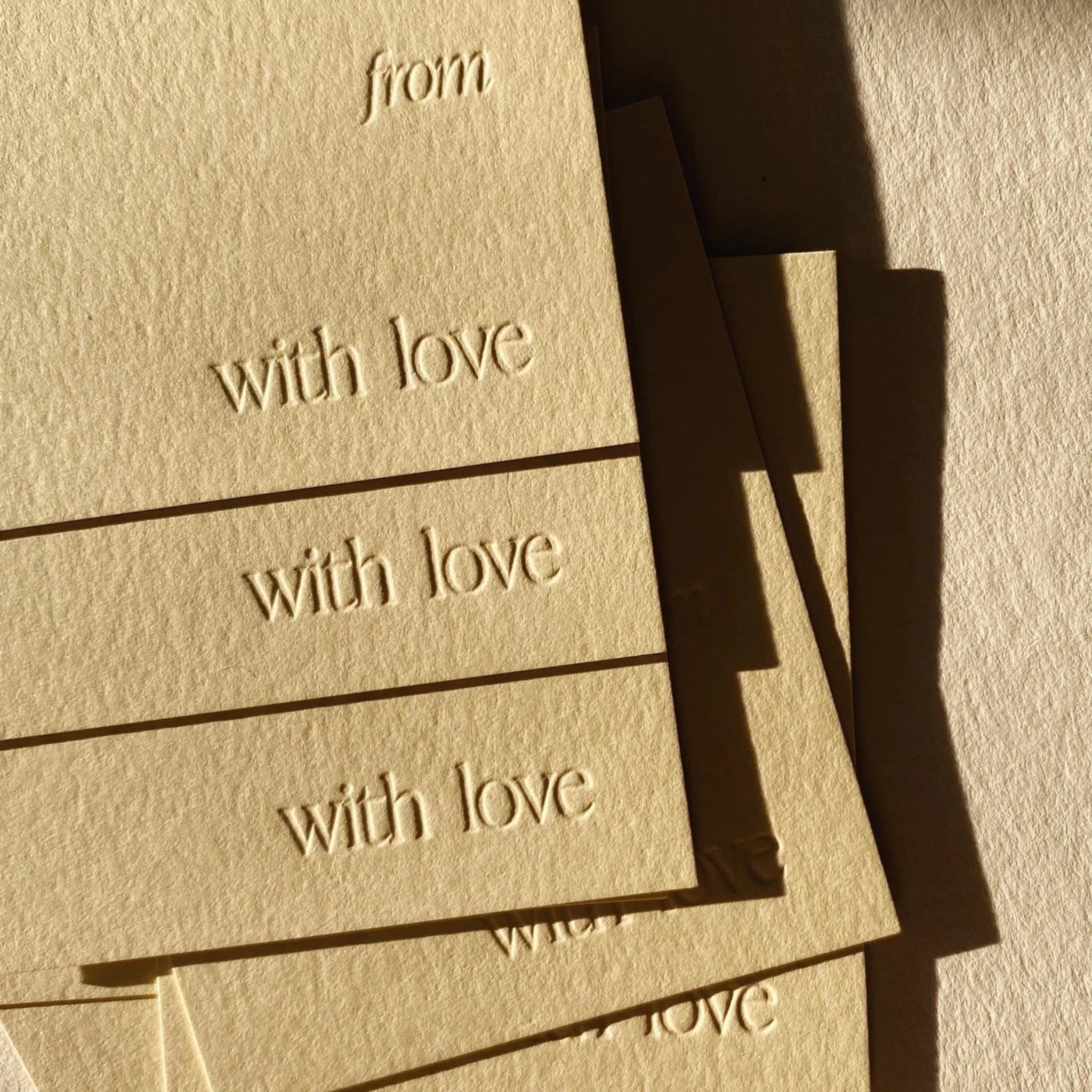 GIFT TAG SET NO. 01