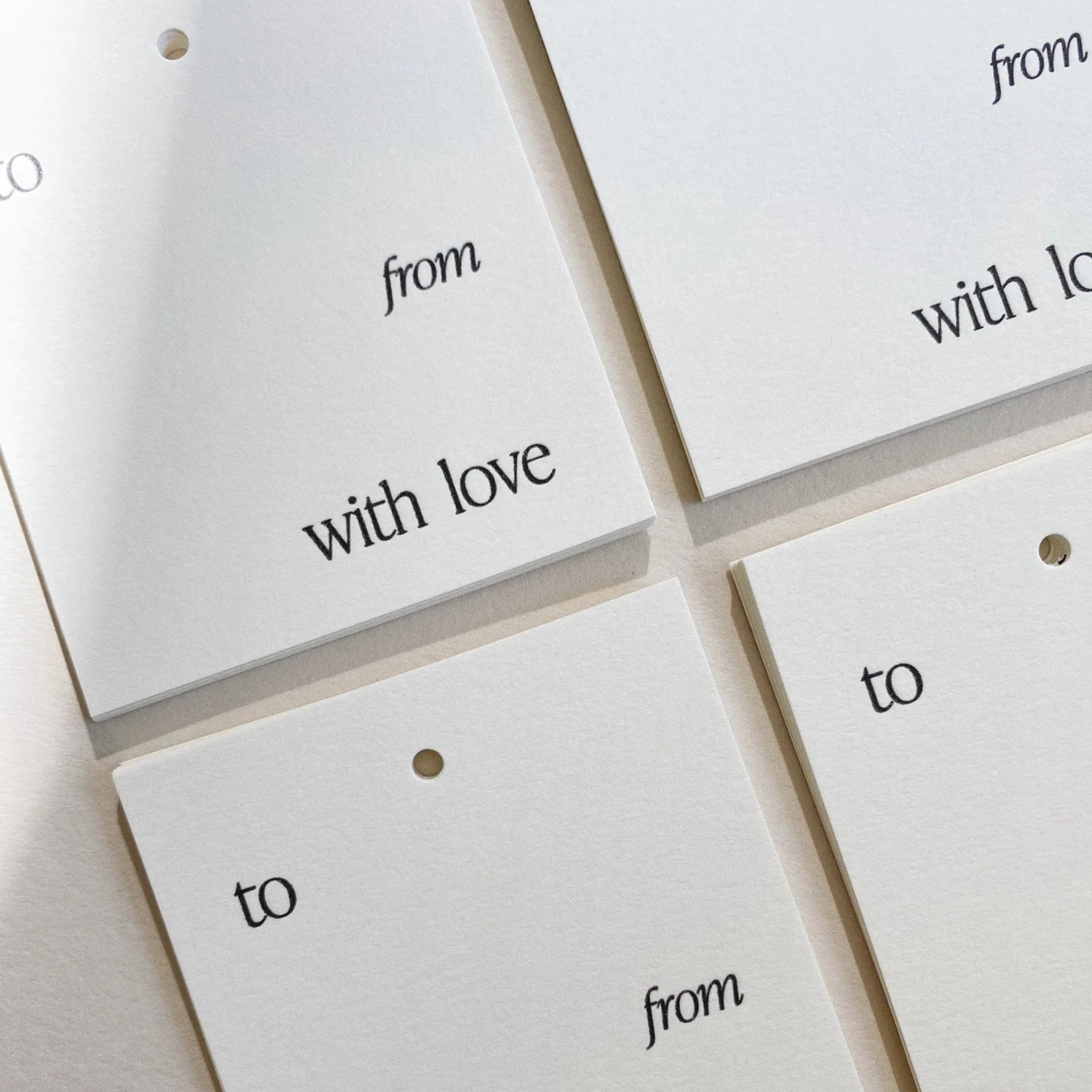 GIFT TAG SET NO. 01