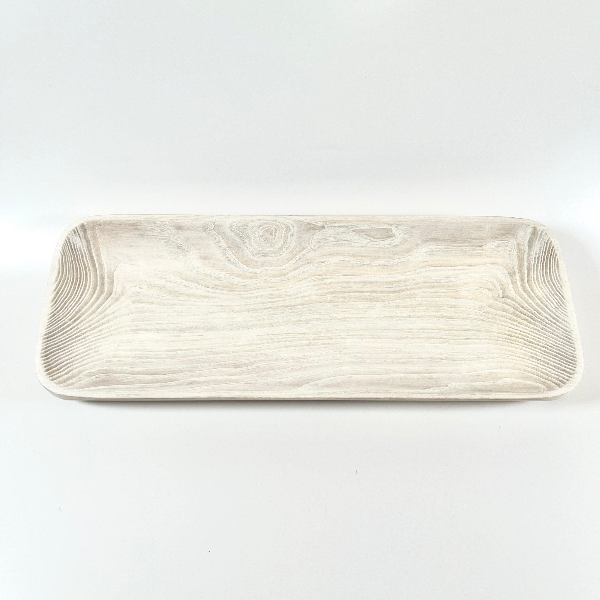 Sun-bleached Tray Bowl - Large