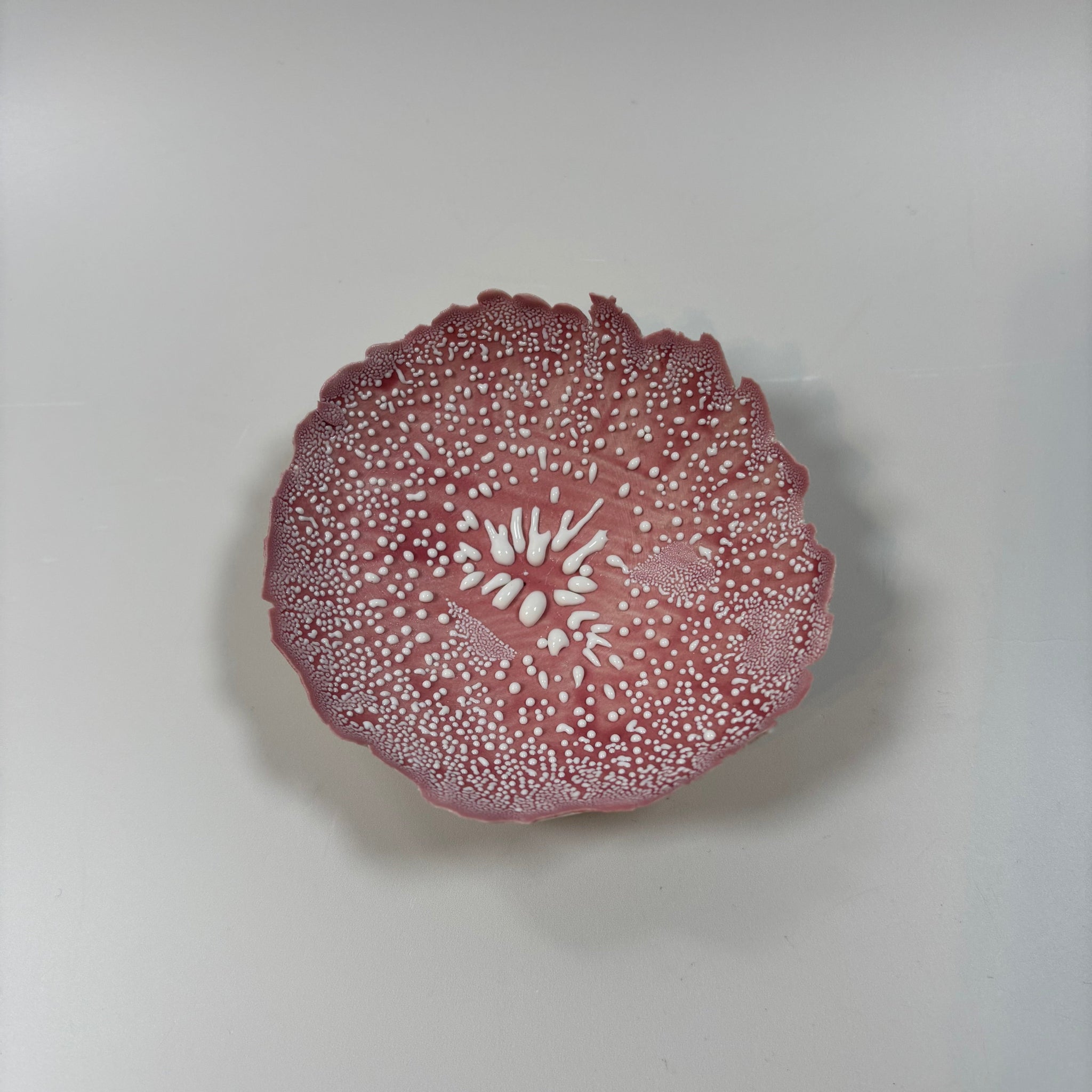 Torn Eggshell Dish | Pink