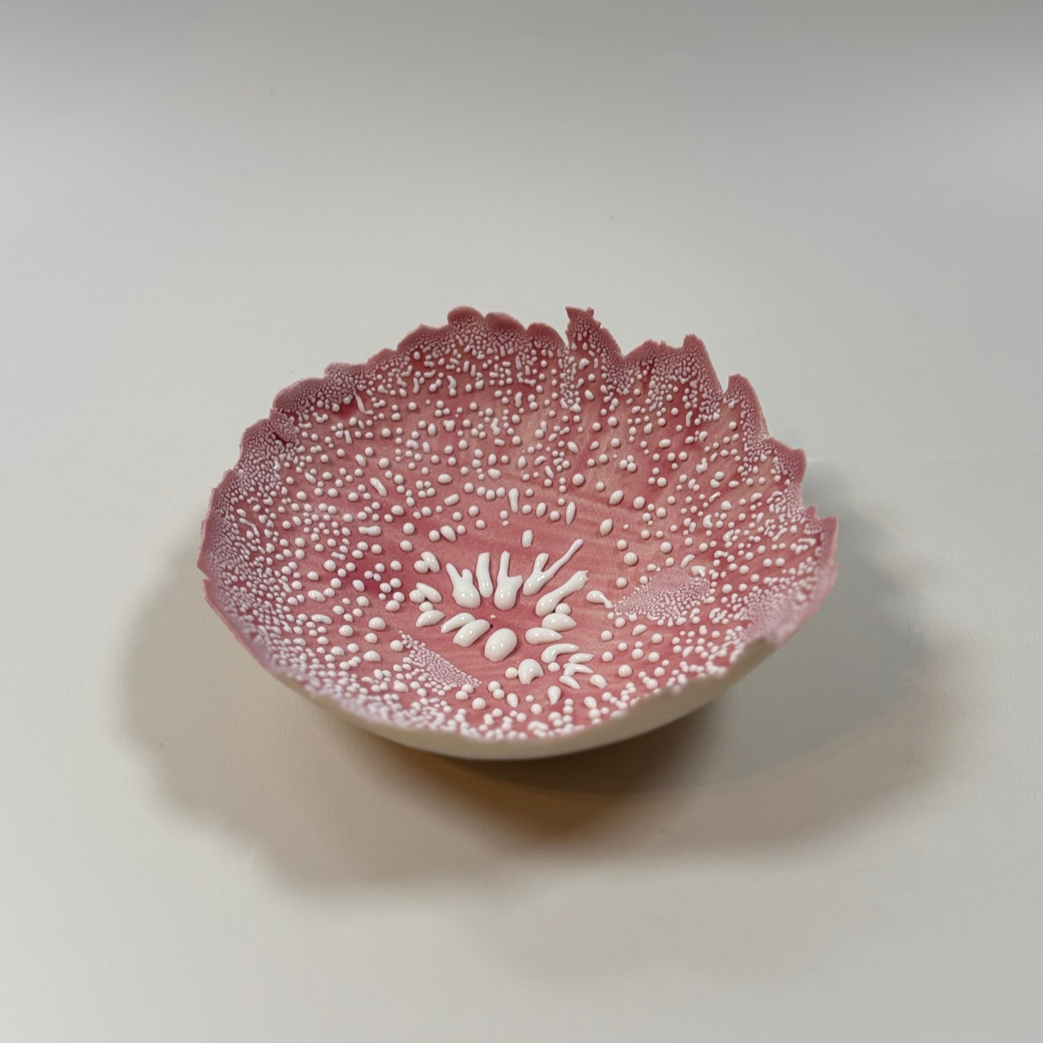 Torn Eggshell Dish | Pink