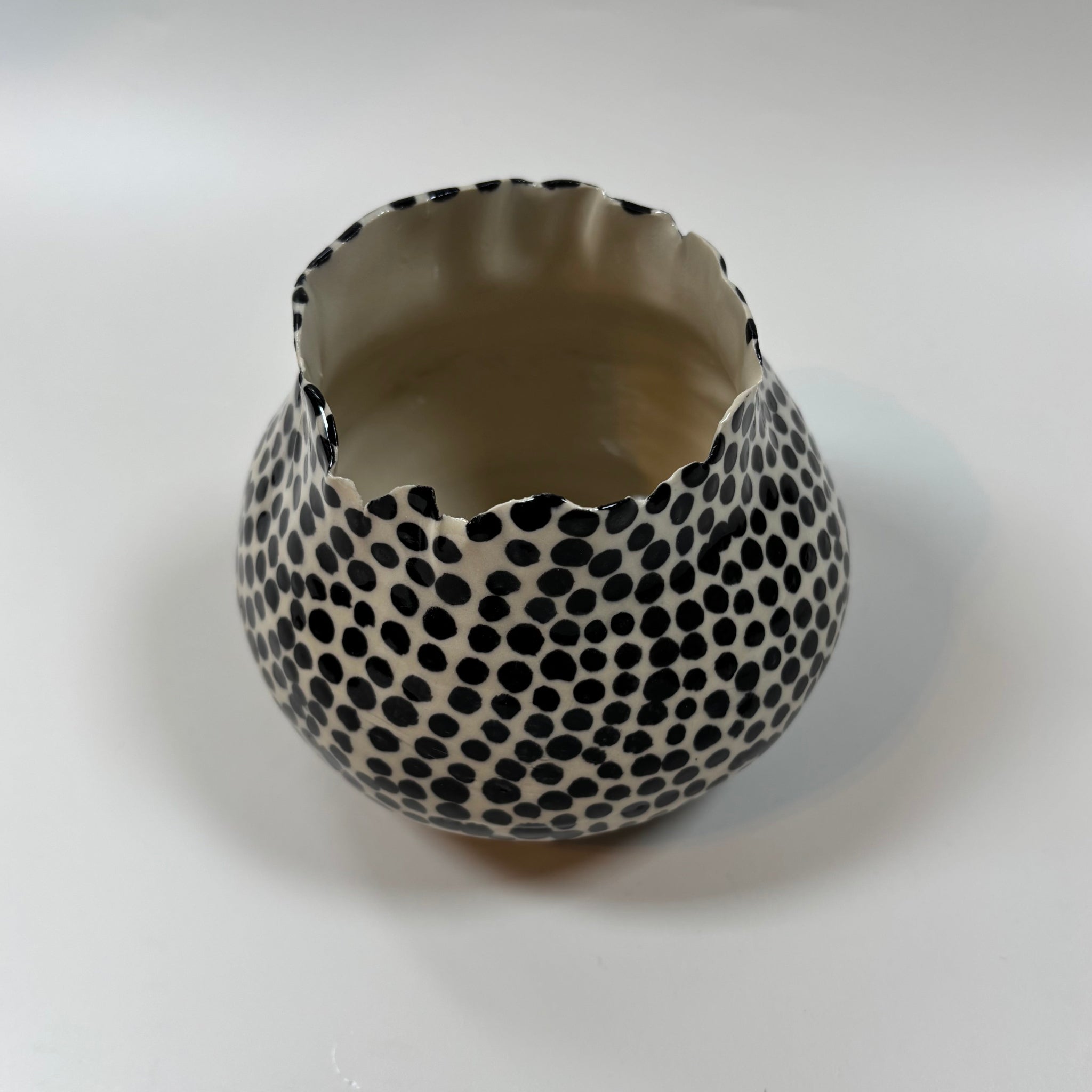 Vase | Hand Painted Dots