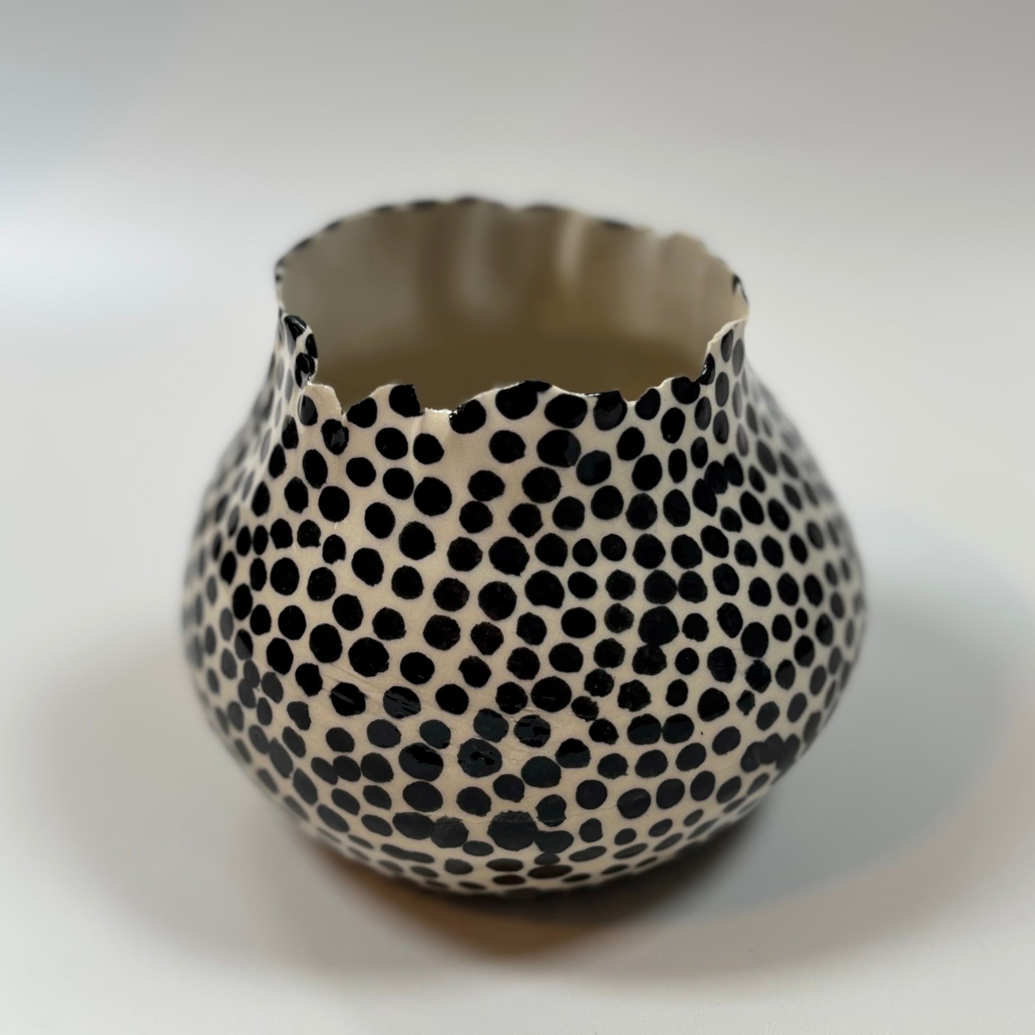 Vase | Hand Painted Dots