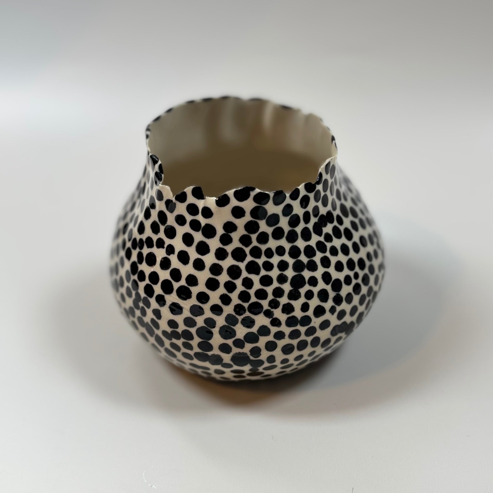 Vase | Hand Painted Dots