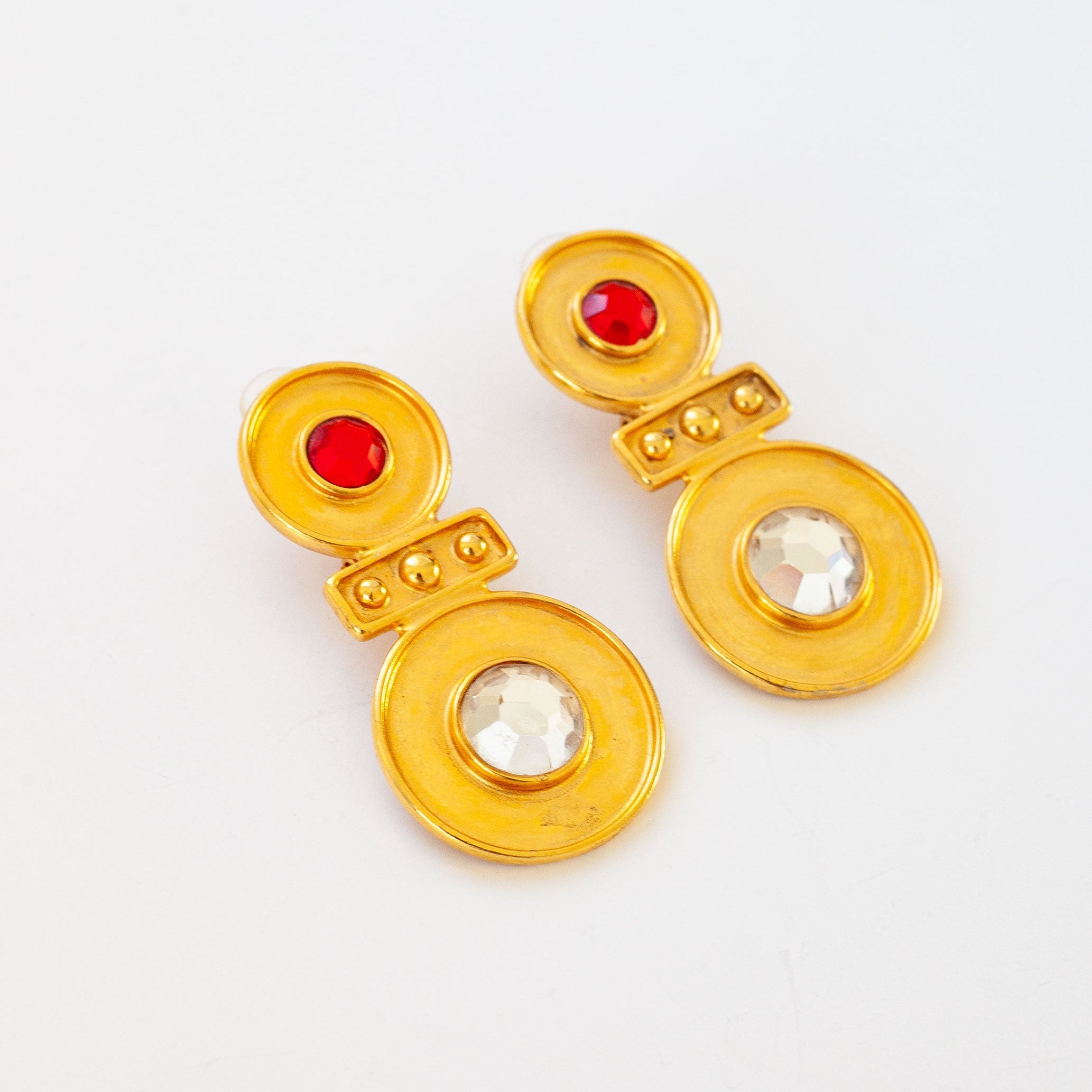 Vintage Designer Byzantine Earrings