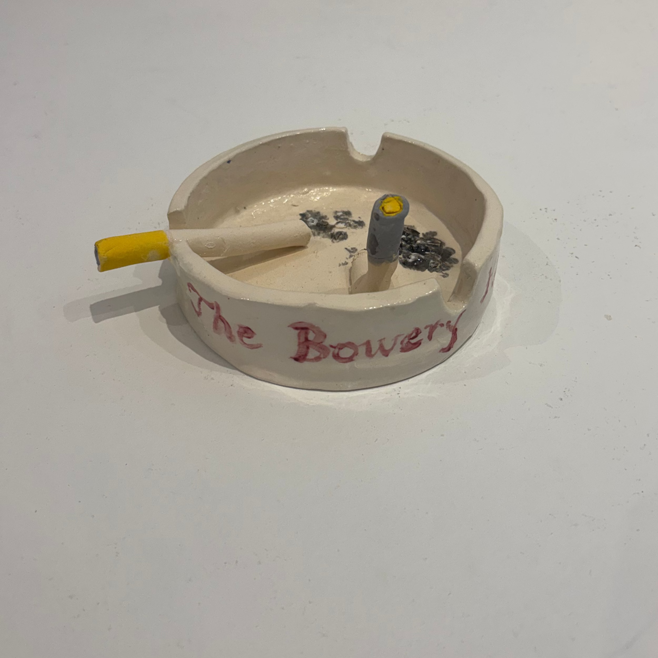 Ceramic ashtray - Bowery Hotel