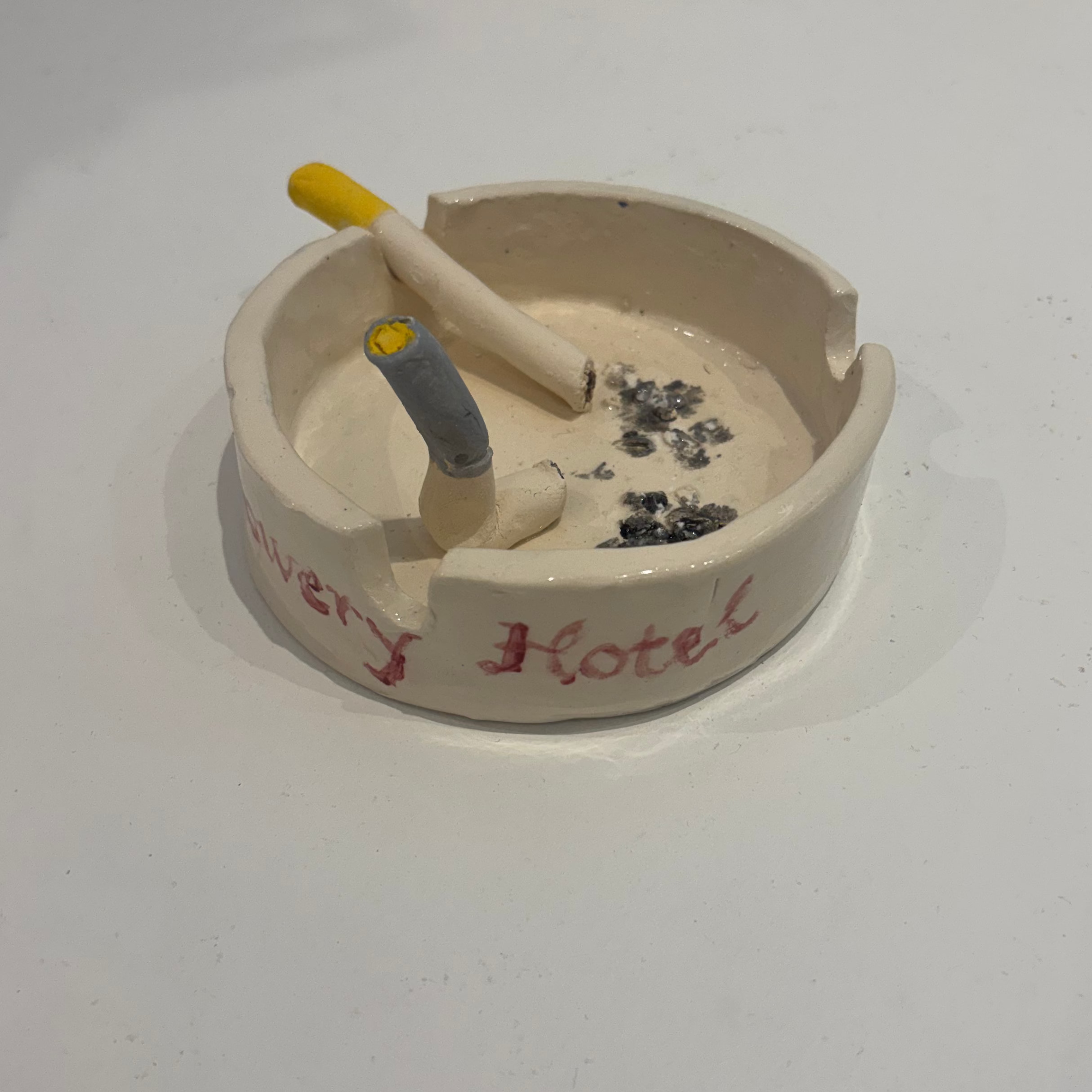 Ceramic ashtray - Bowery Hotel