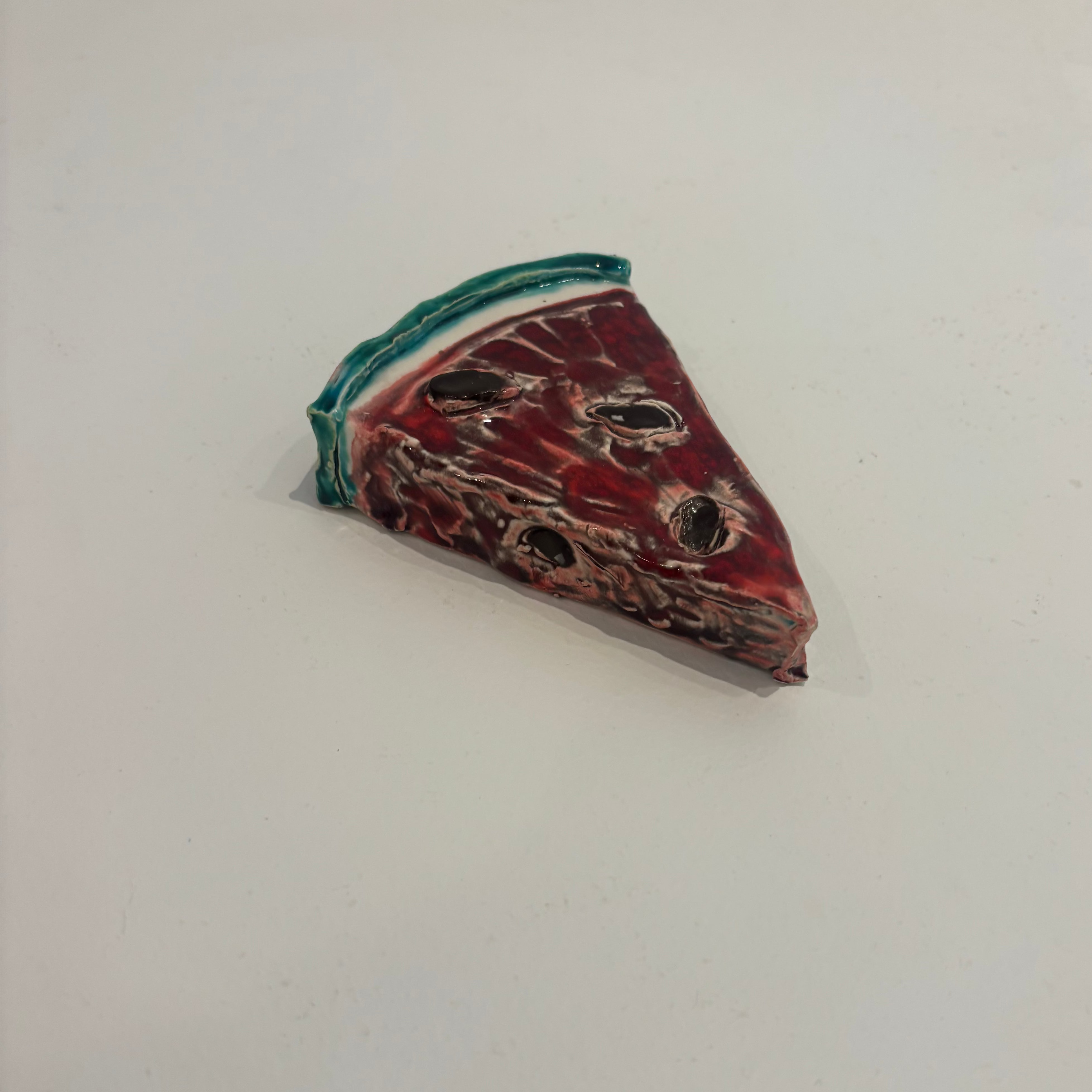 Ceramic slide of watermelon
