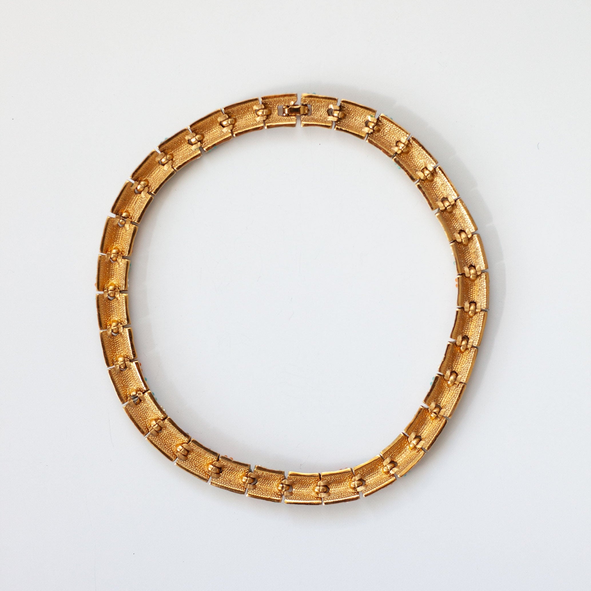 Vintage Designer Multi-Colour Necklace