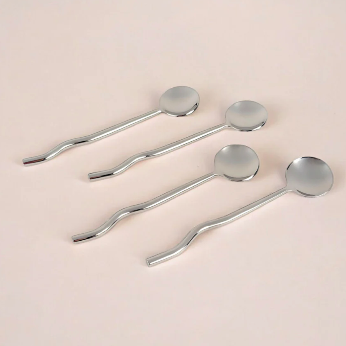 Nadia Spoon Steel (Set of 4)