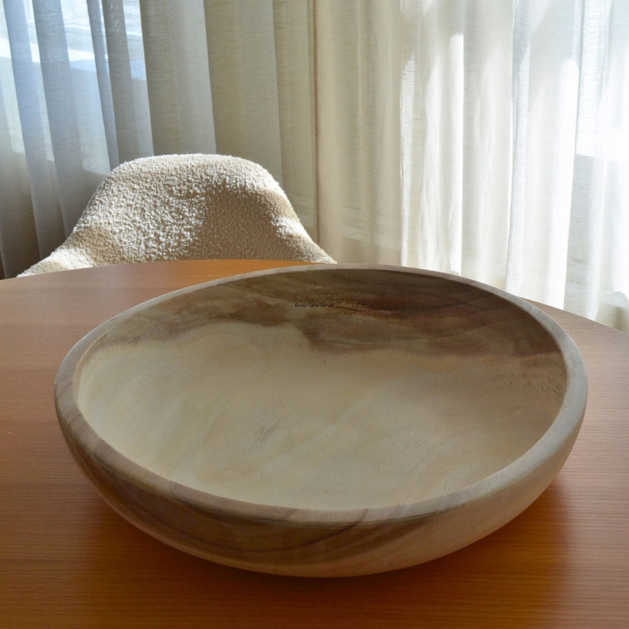 Shallow Sun-bleached Bowl
