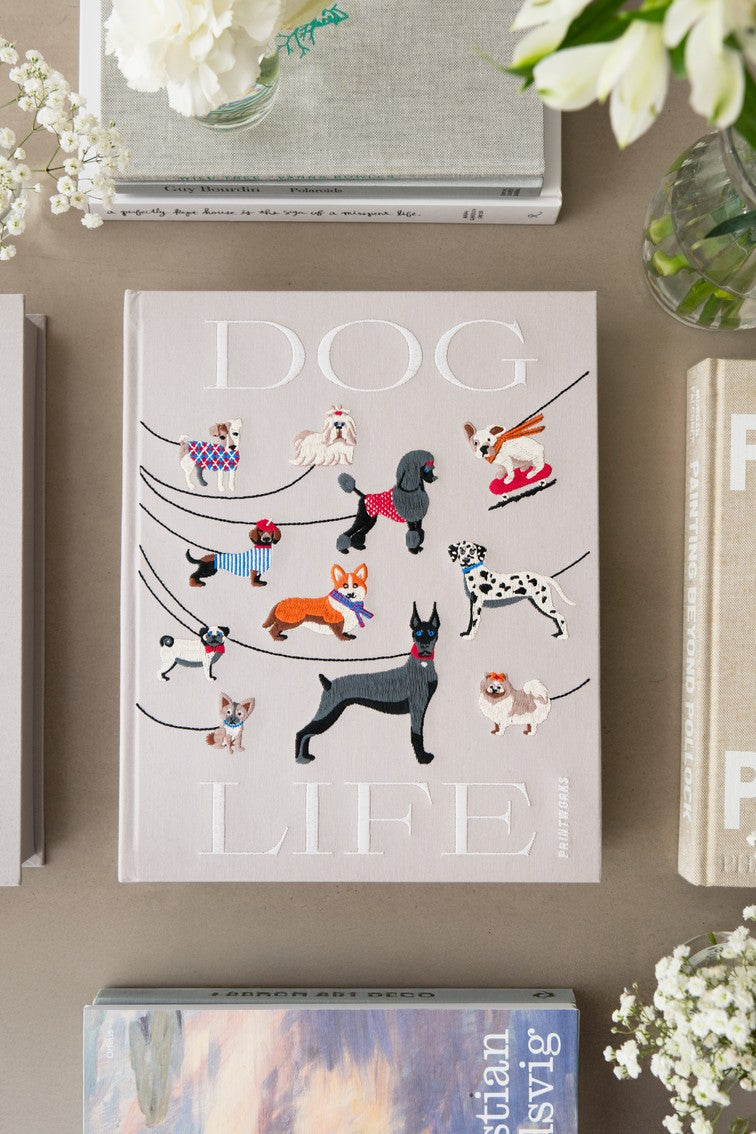 Embroidered Photo Album - Dogs
