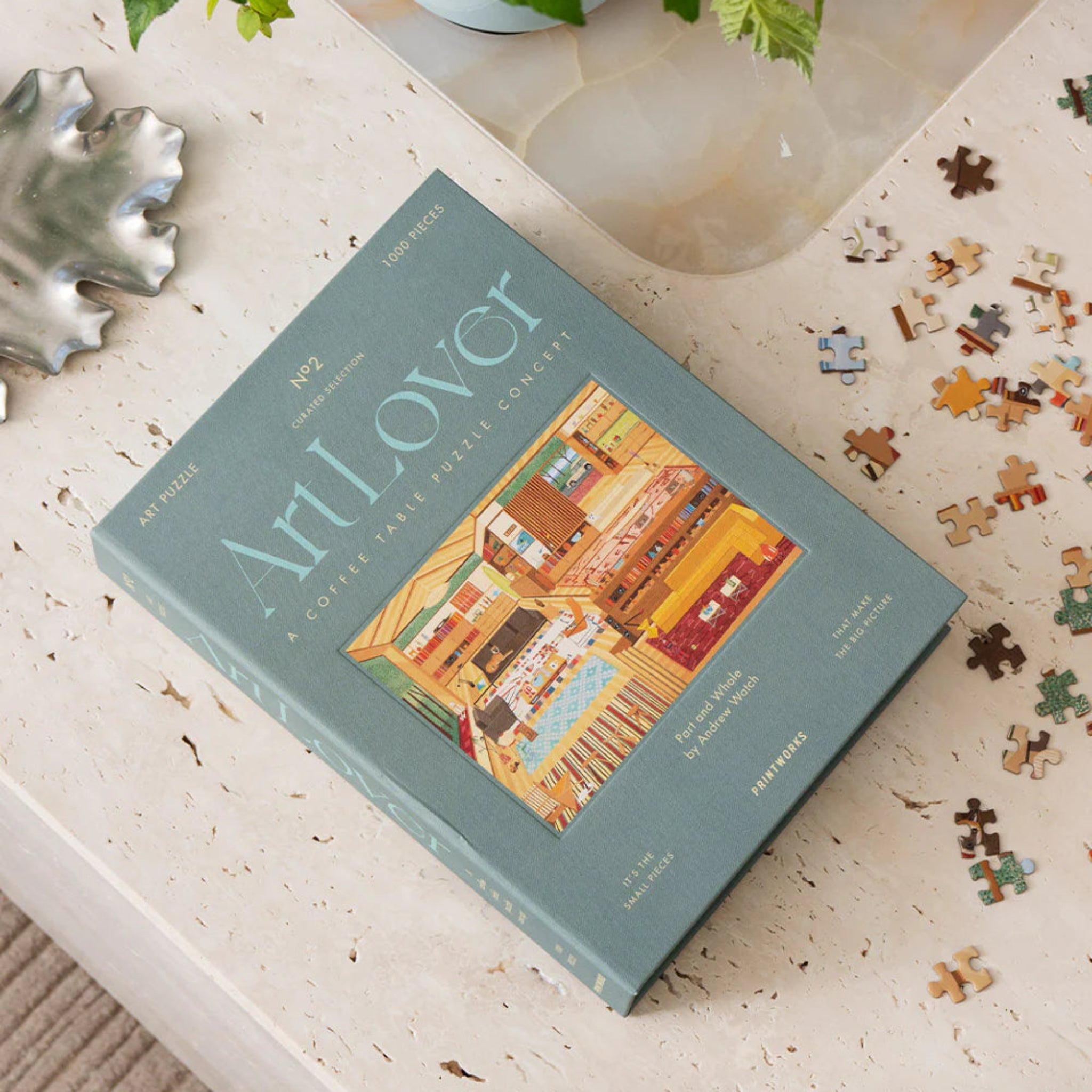 Art Lover Book Puzzle | Part & Whole, 1000 pcs