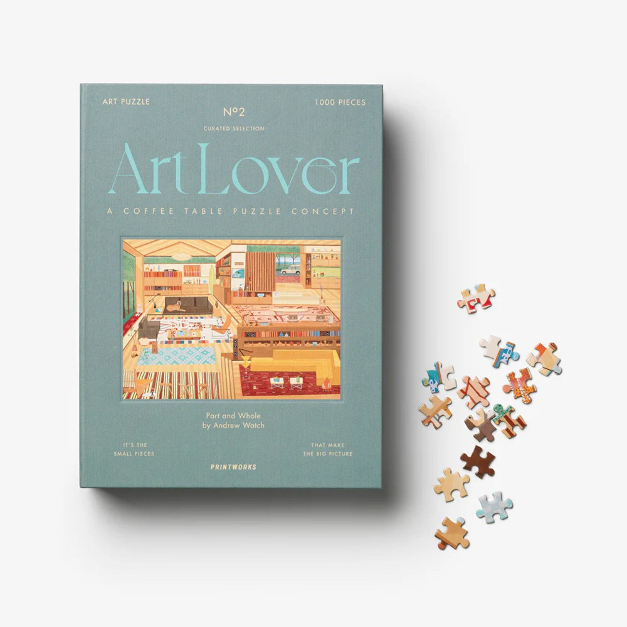 Art Lover Book Puzzle | Part & Whole, 1000 pcs