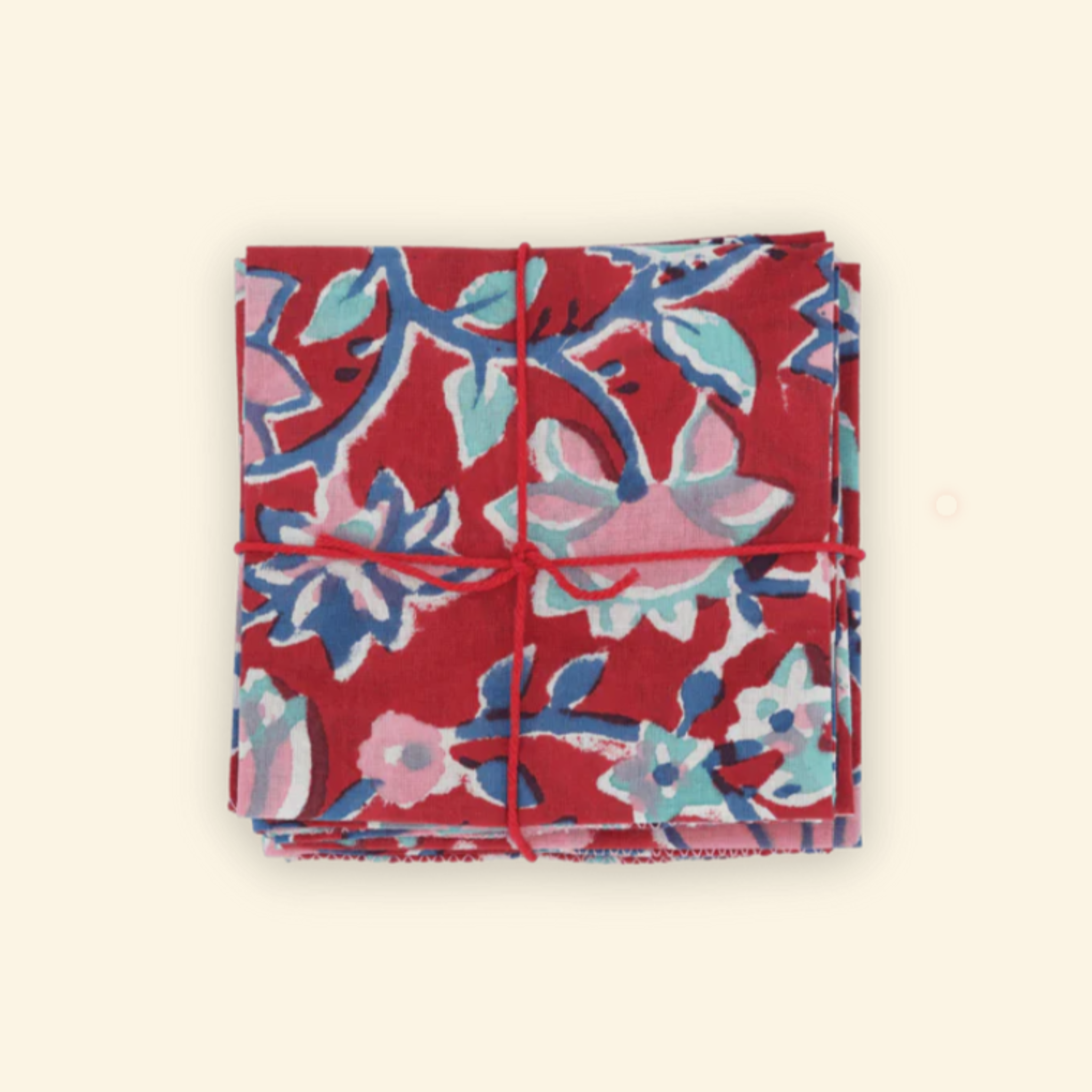 Table Napkins - Hibiscus Peonie