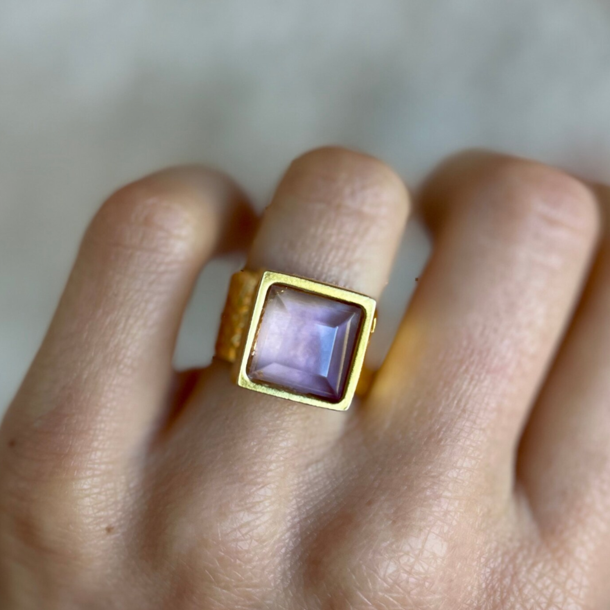 Presence Amethyst Ring