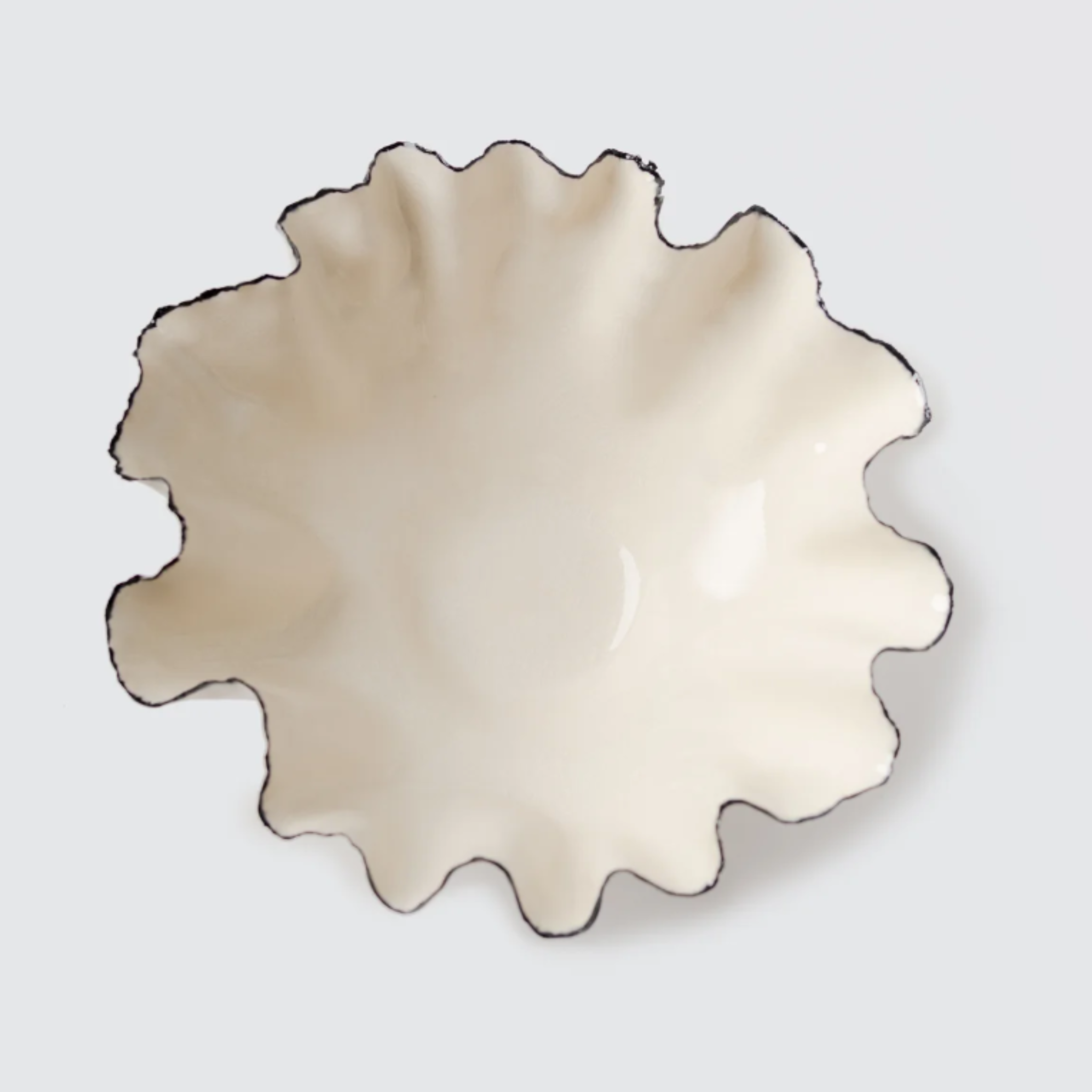Ruffle Serving Bowl