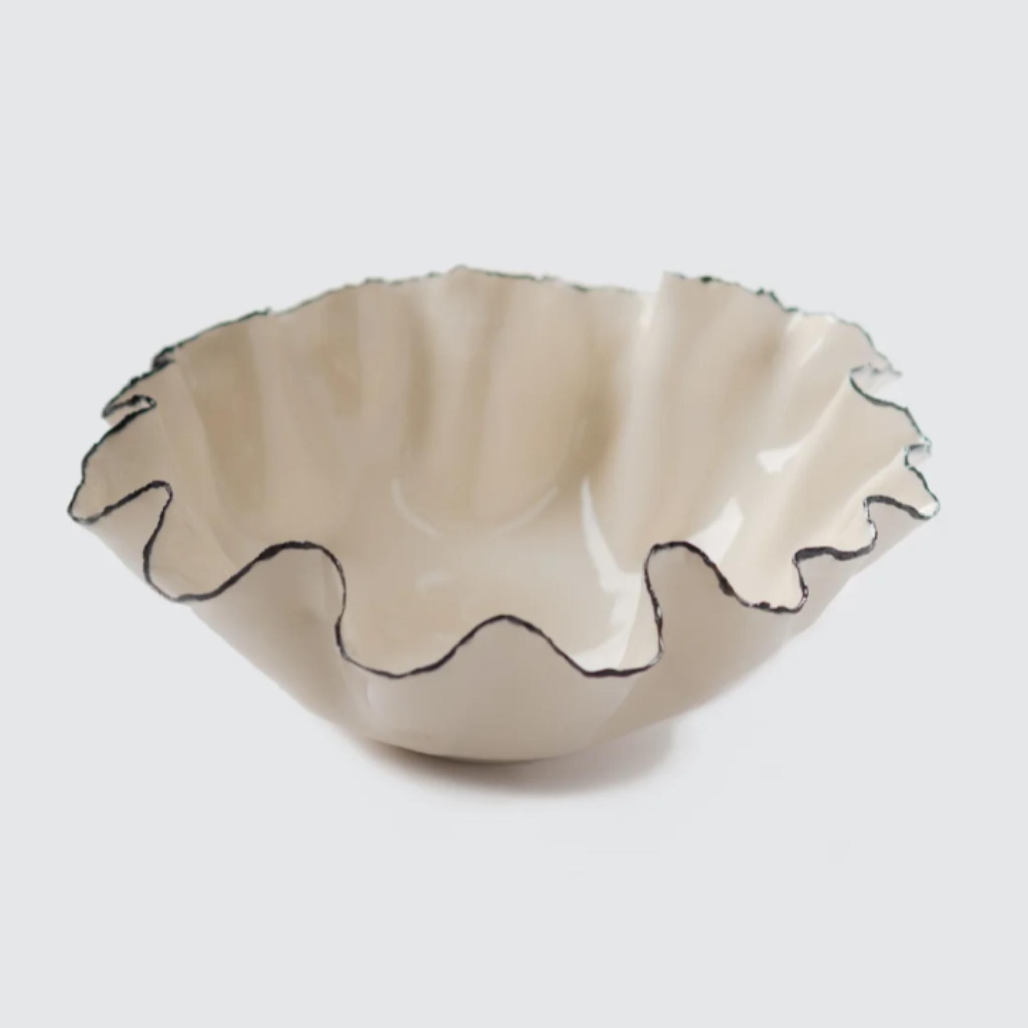 Ruffle Serving Bowl