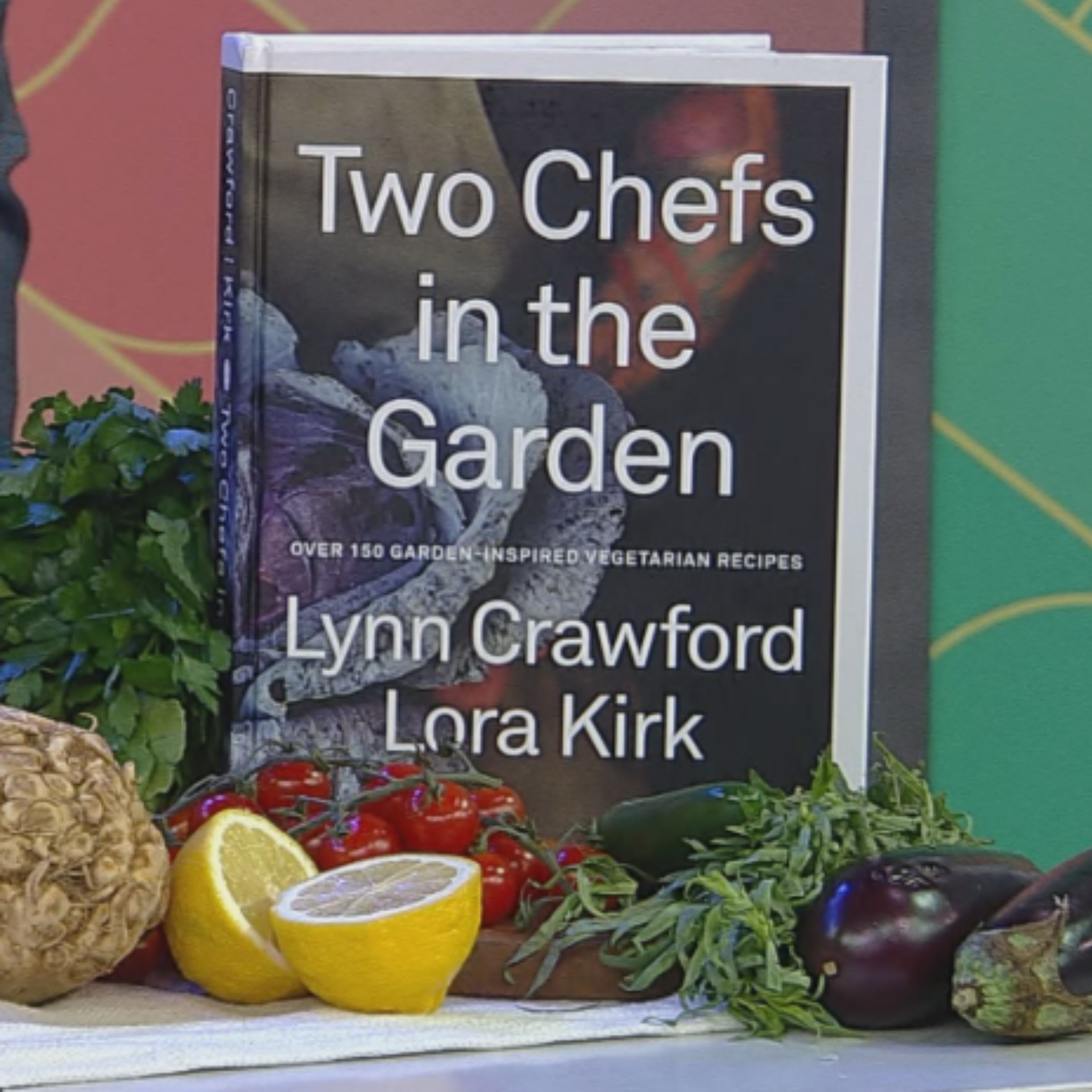 Two Chefs in the Garden