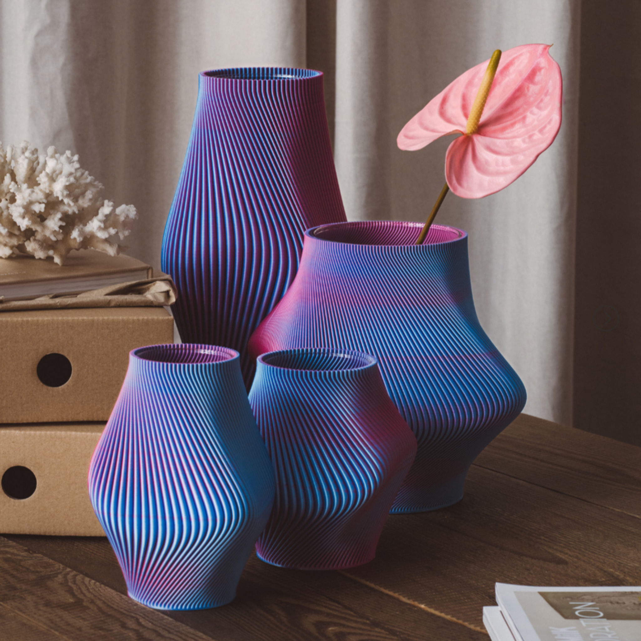 Bloz 20 Blend Vase | Bubblegum