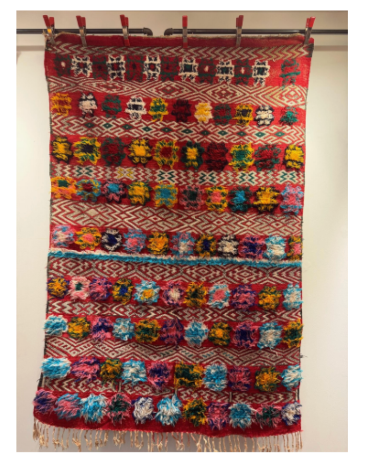 Vintage Moroccan Rug, 5" x 7’8”