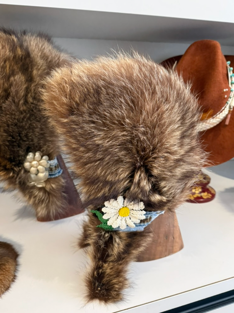 He Loves Me Not - Vintage Fur Hat