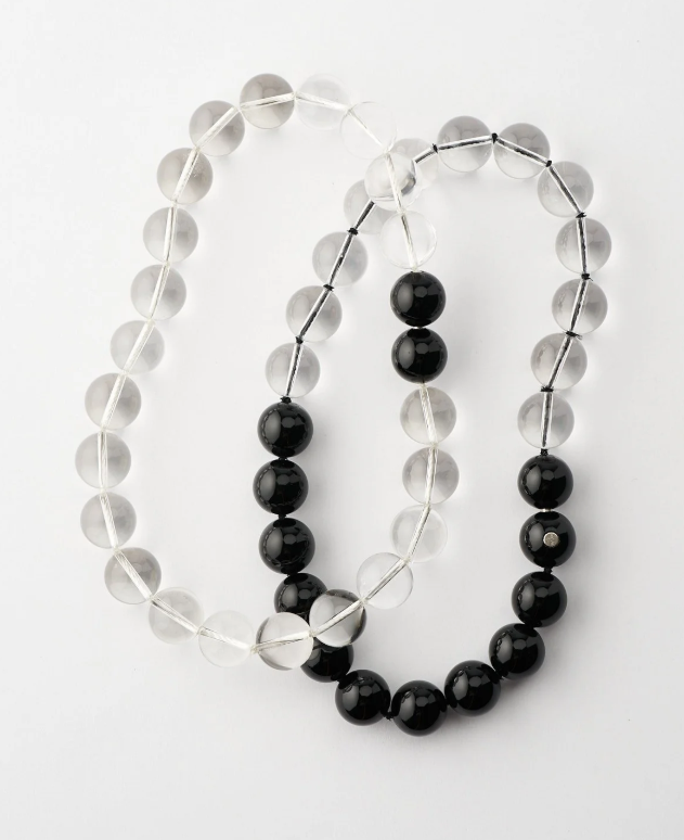 Spheres Bicolour Necklace