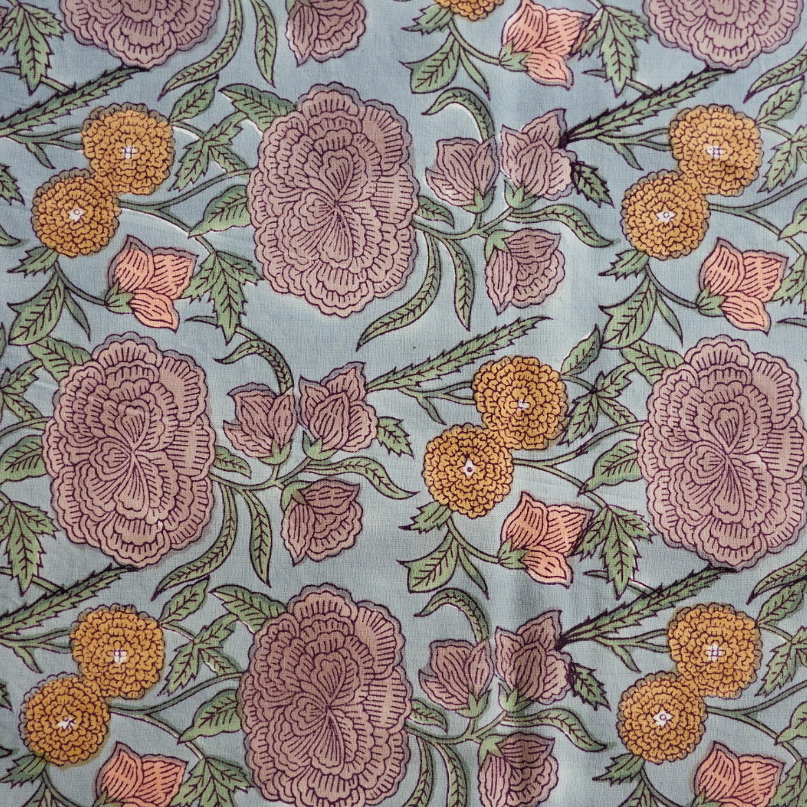 Table Cloth | Nargis (Faded Hydrangea Blue)