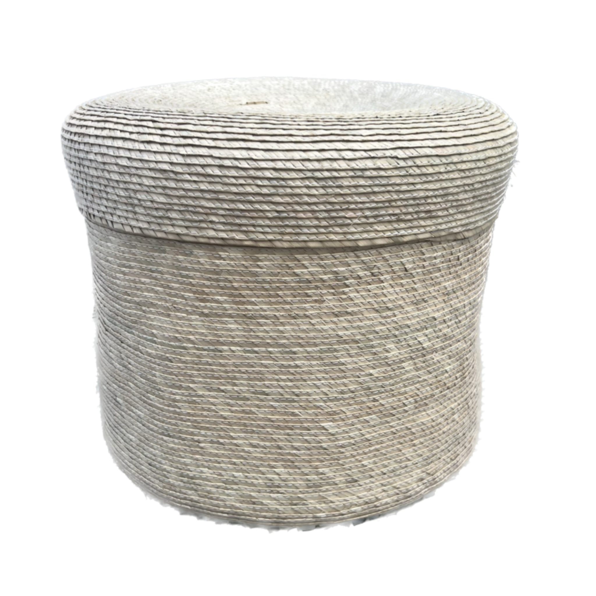 Wicker Basket with Lid