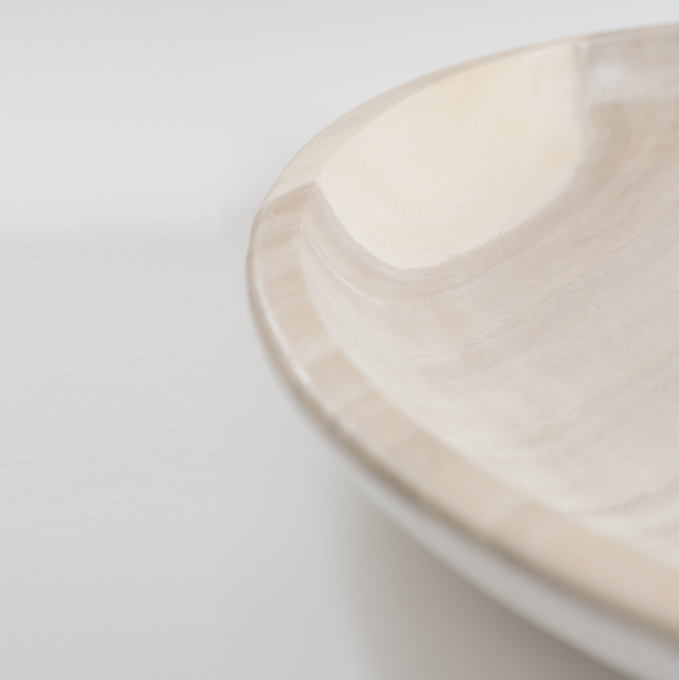 Shallow Sun-bleached Bowl