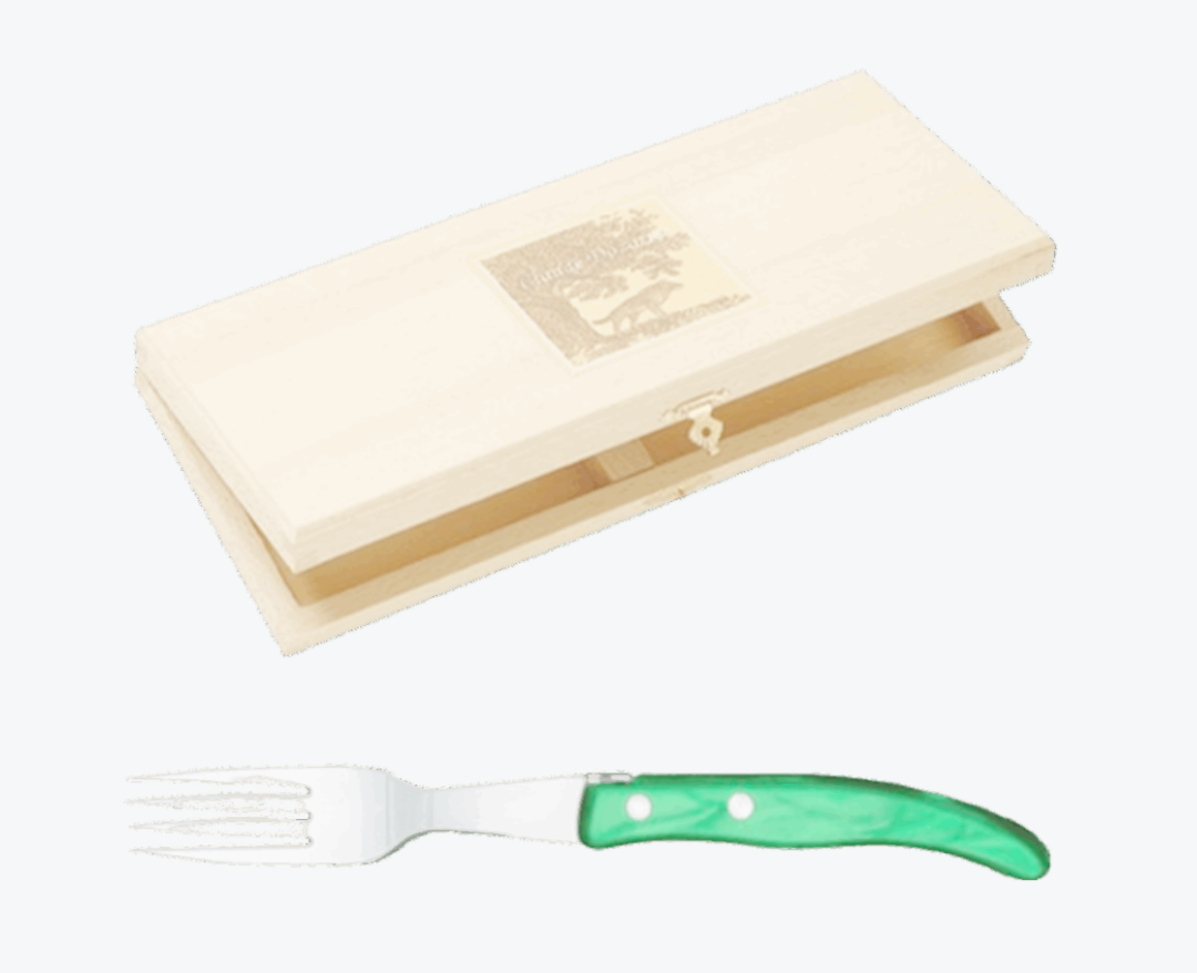 Berlingot Box of 6 Steak Forks