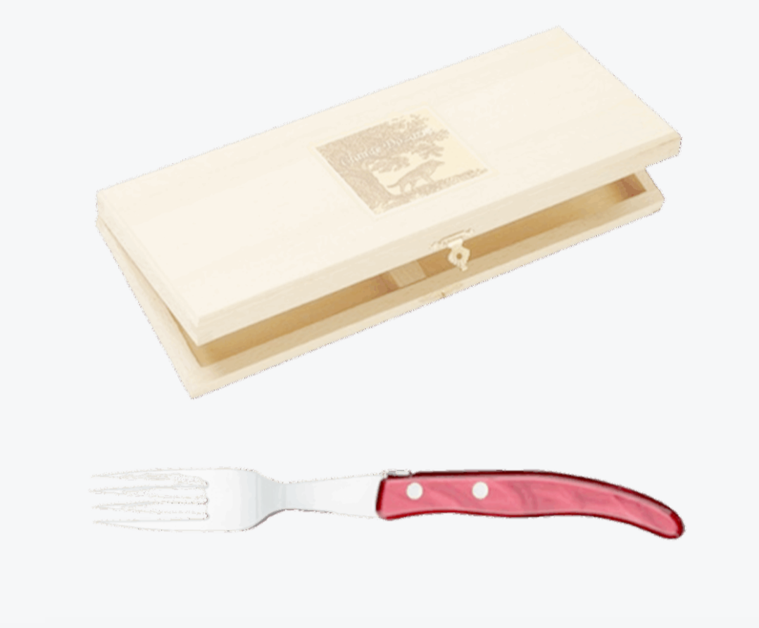 Berlingot Box of 6 Steak Forks