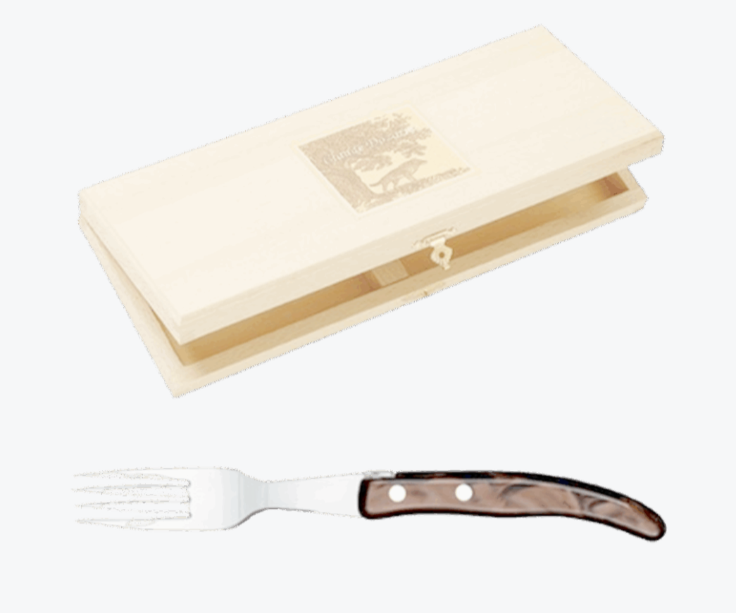Berlingot Box of 6 Steak Forks