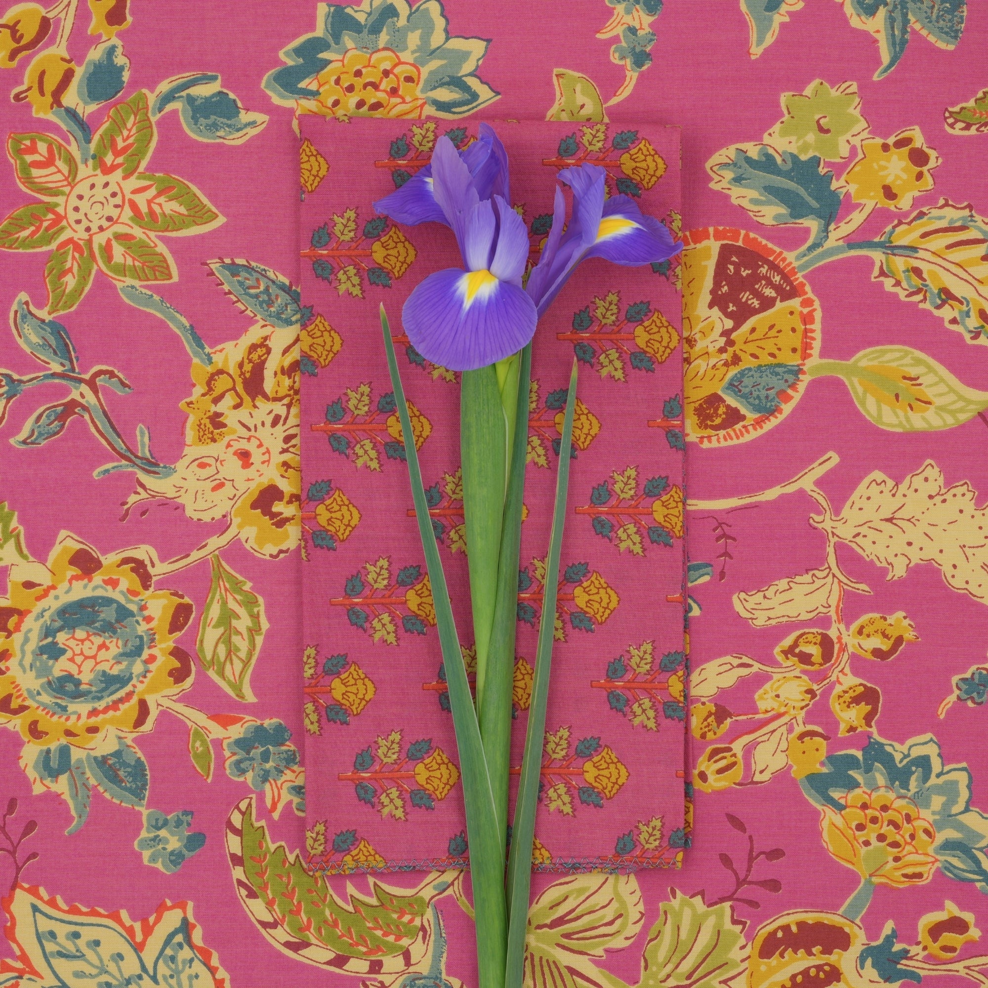Table Napkins - Belladone Carmine